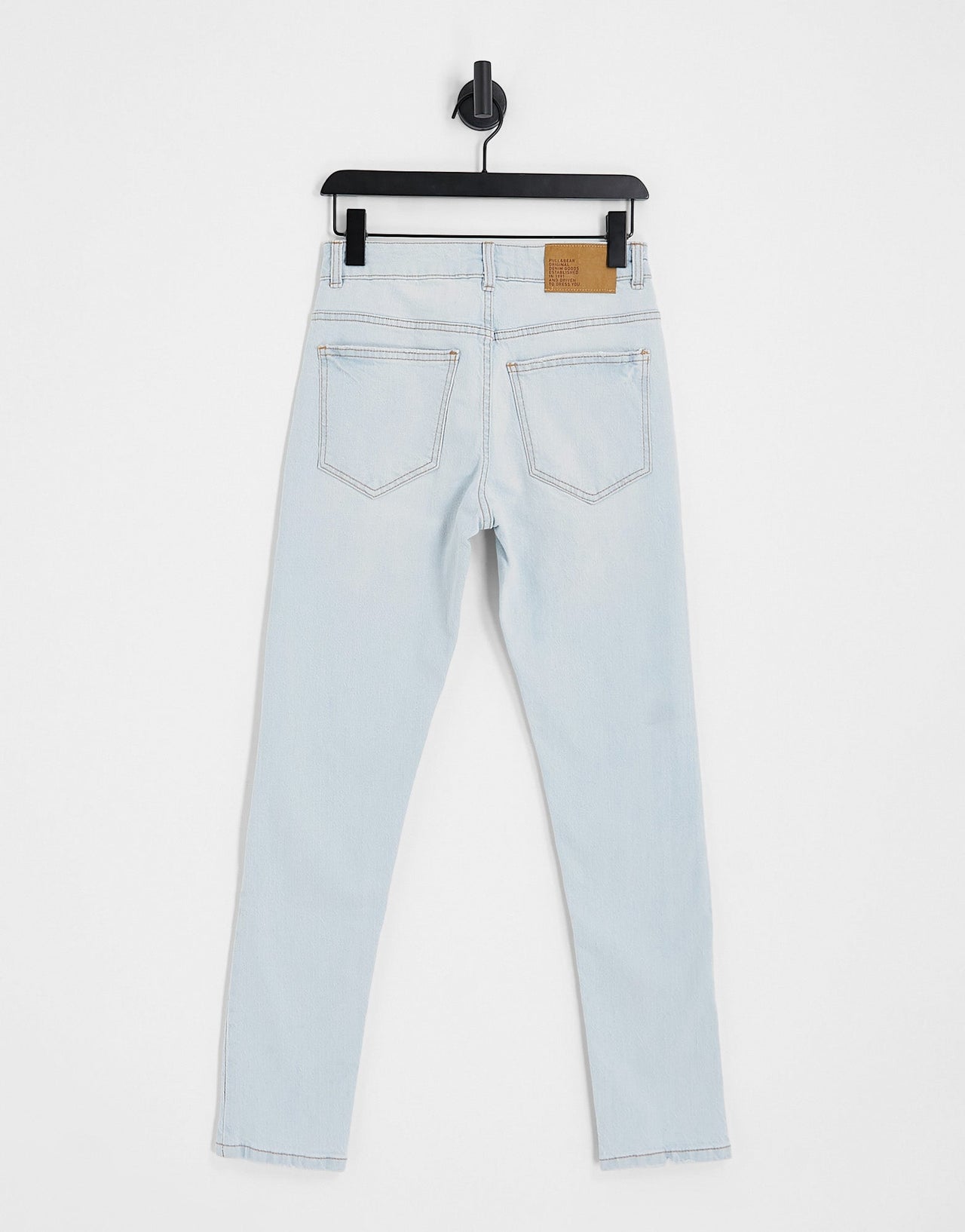Pull&Bear slim jeans in light blue - ASOS Sample Sale