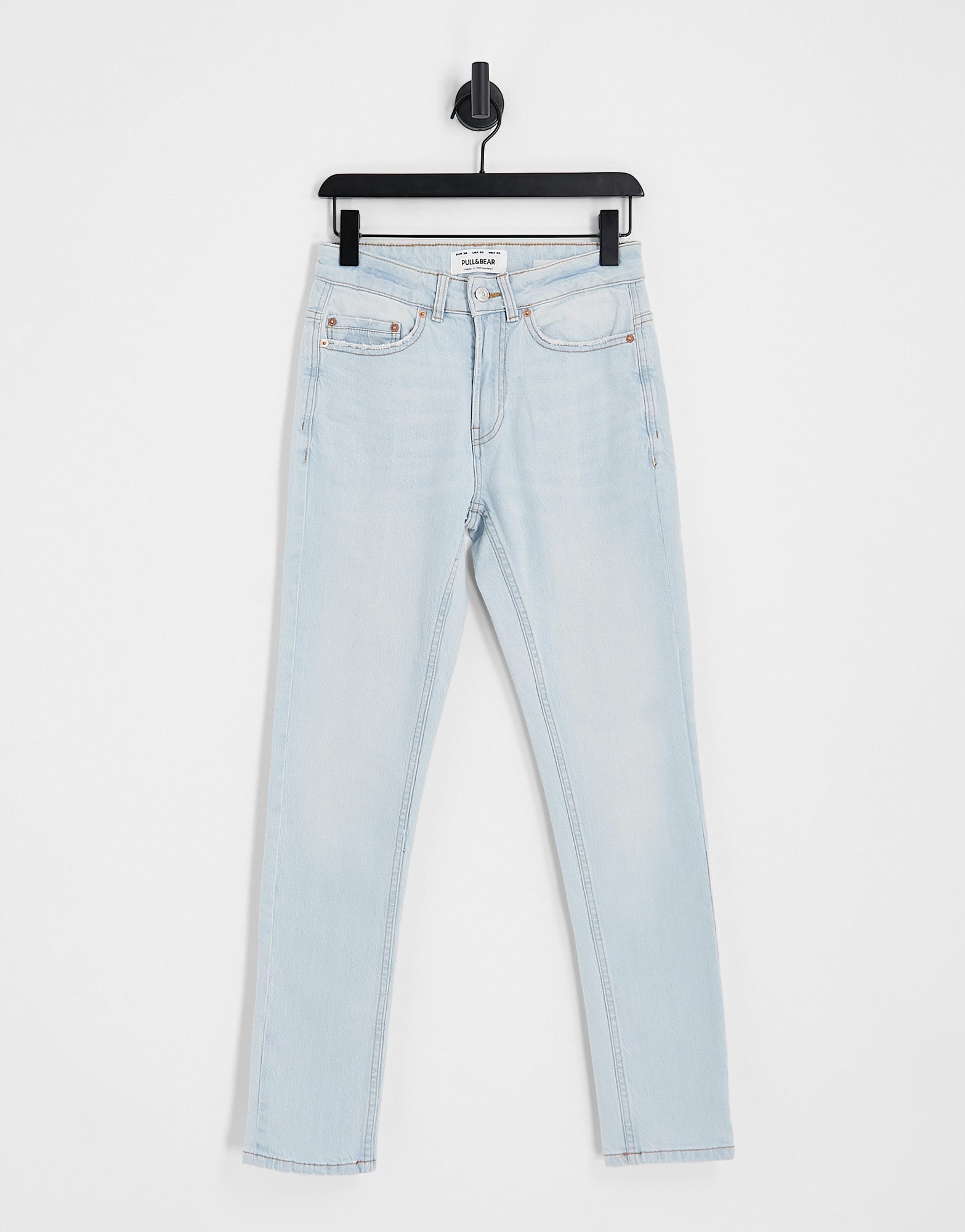 Pull&Bear slim jeans in light blue - ASOS Sample Sale