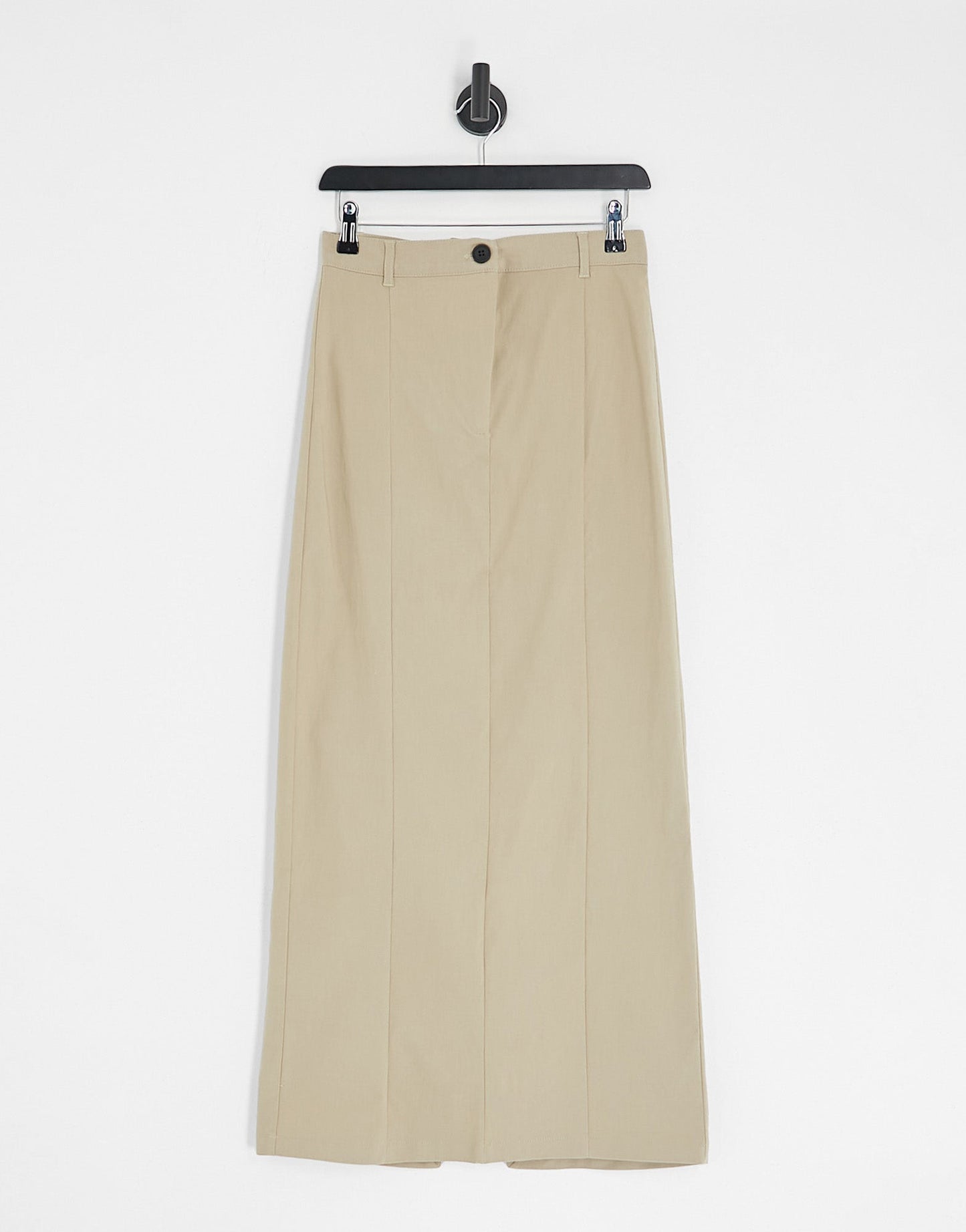 Pull&Bear tailored skirt in sand - ASOS Sample Sale