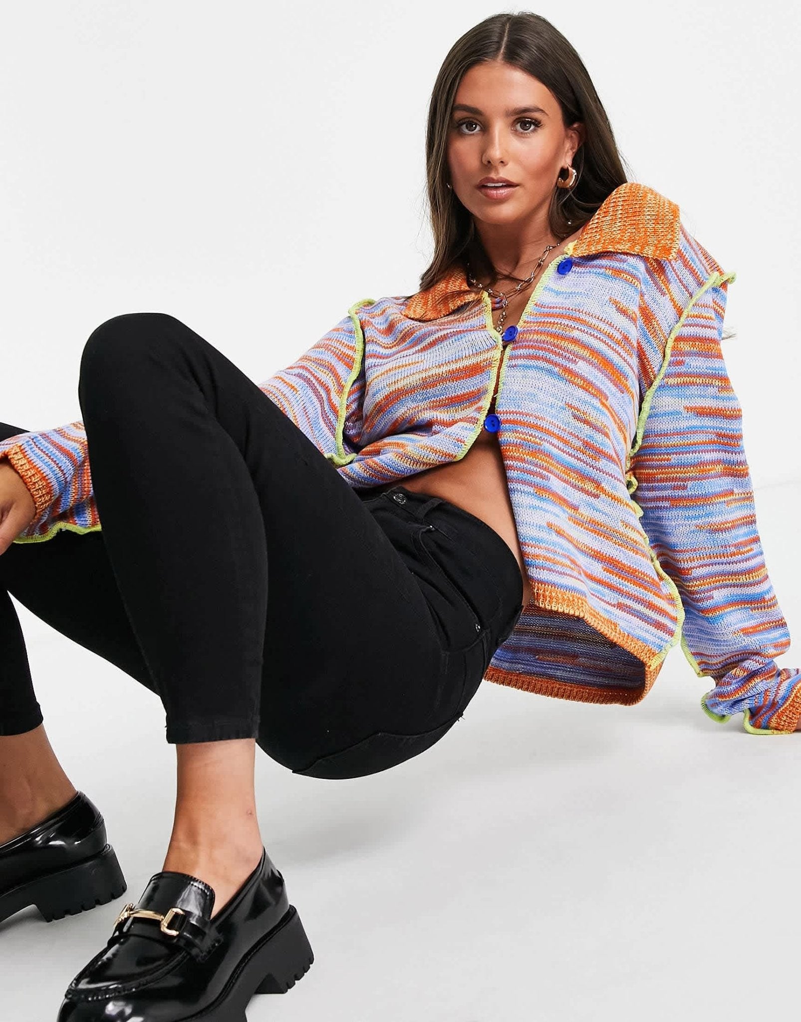 Pull&Bear Tall push up sculpt skinny jean in black - ASOS Sample Sale
