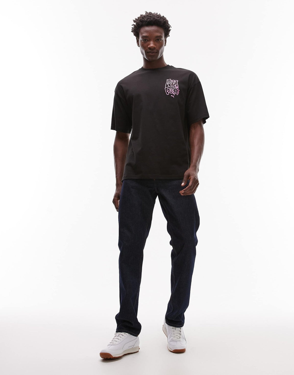 Puma Bubble t-shirt in black Exclusive at ASOS - ASOS Sample Sale