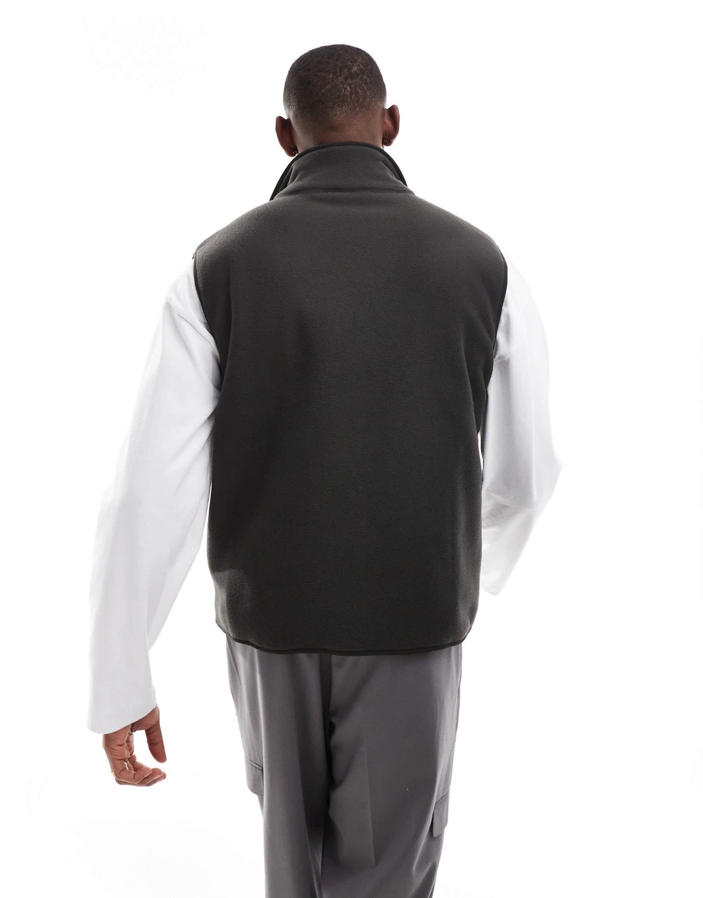 Puma Classics polar fleece vest in black - ASOS Sample Sale
