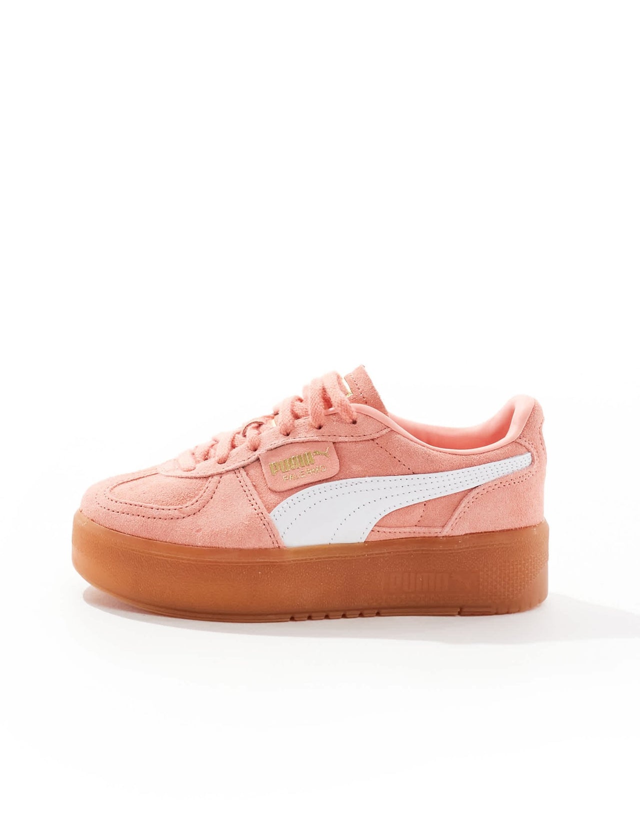 Puma Palermo Eleveta trainers in coral pink - ASOS Sample Sale