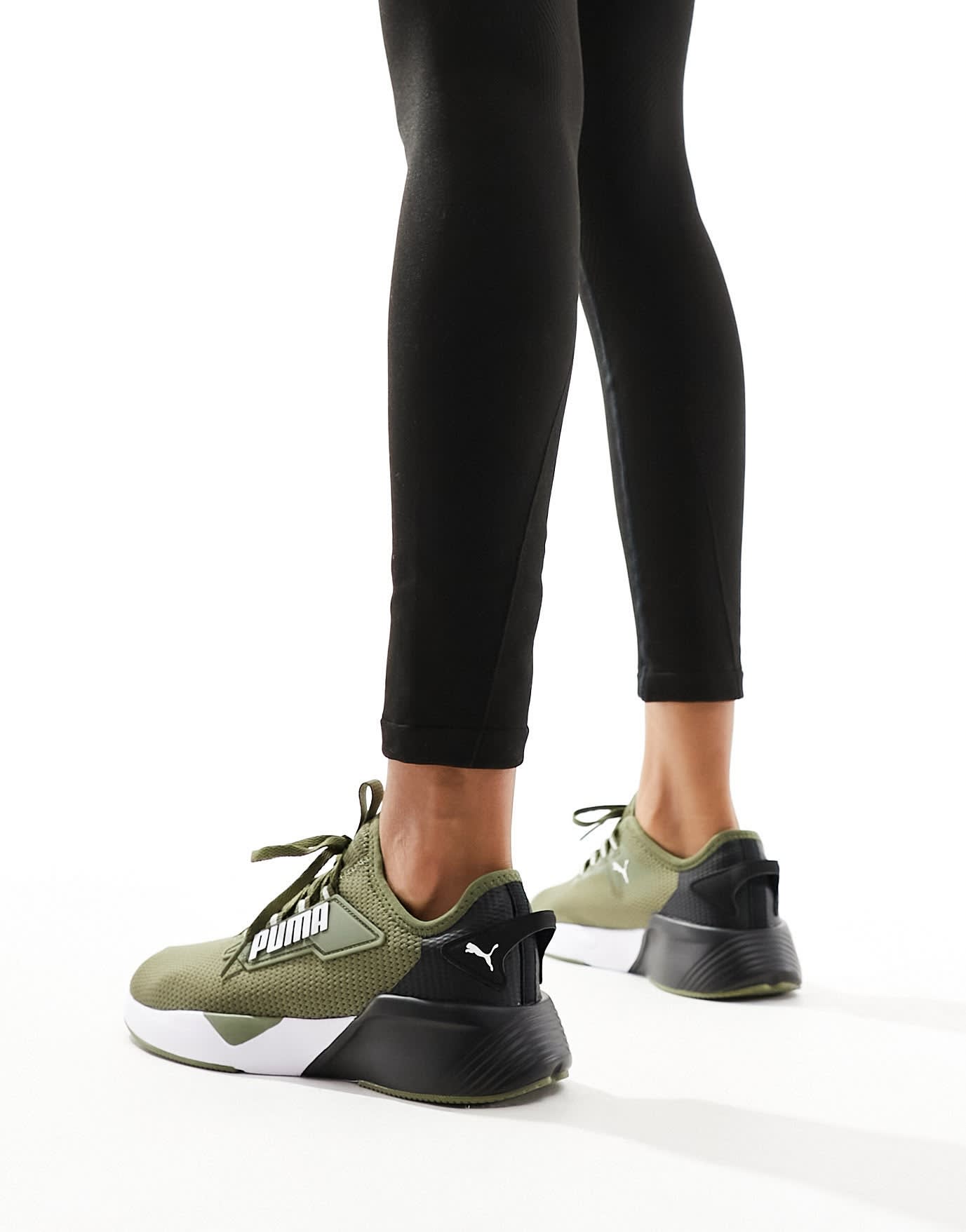 Puma Training Retaliate 2 trainers in khaki - ASOS Sample Sale