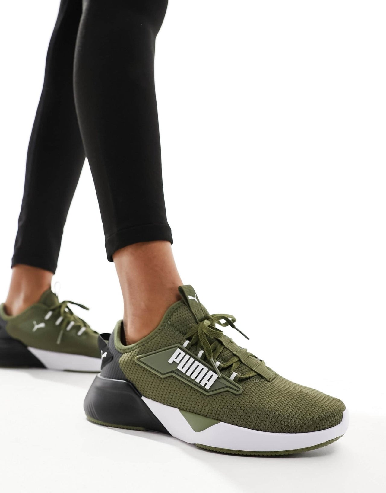 Puma Training Retaliate 2 trainers in khaki - ASOS Sample Sale