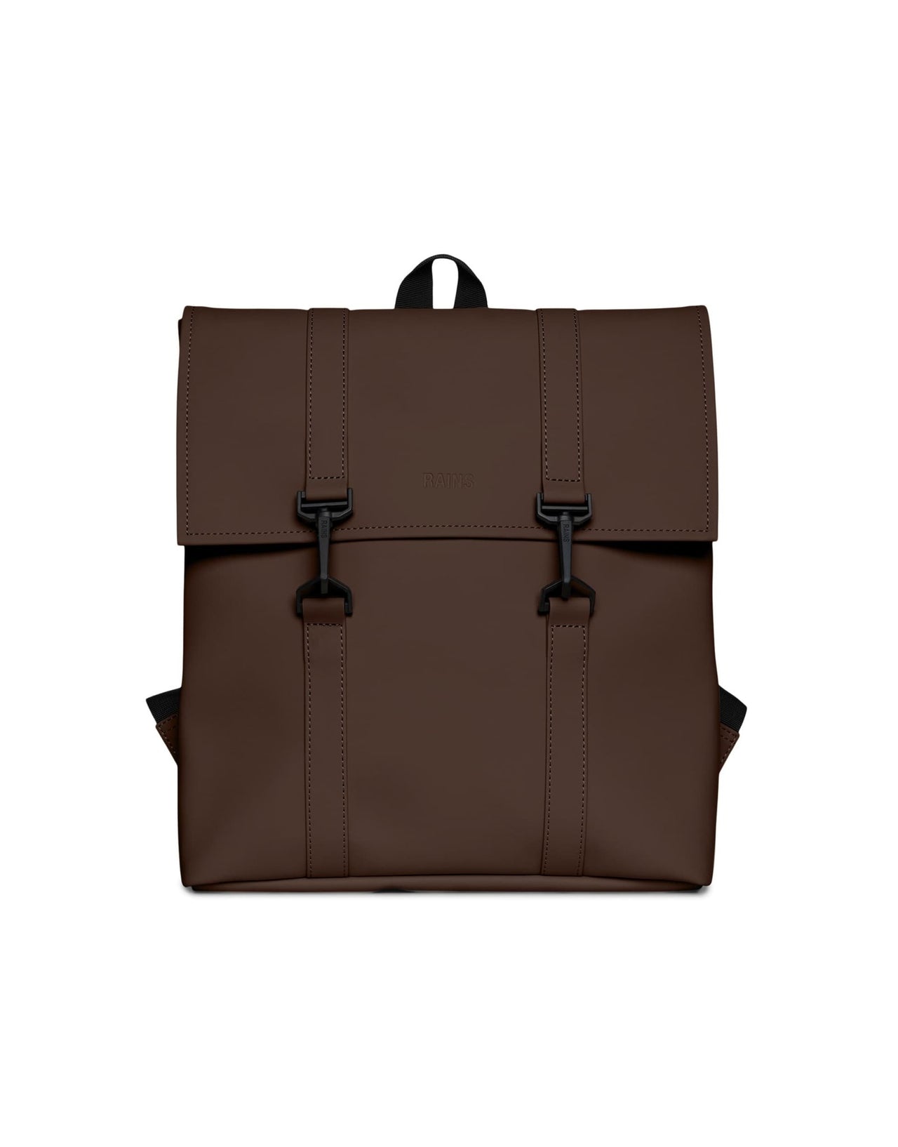 Rains MSN waterproof backpack mini in brown - ASOS Sample Sale