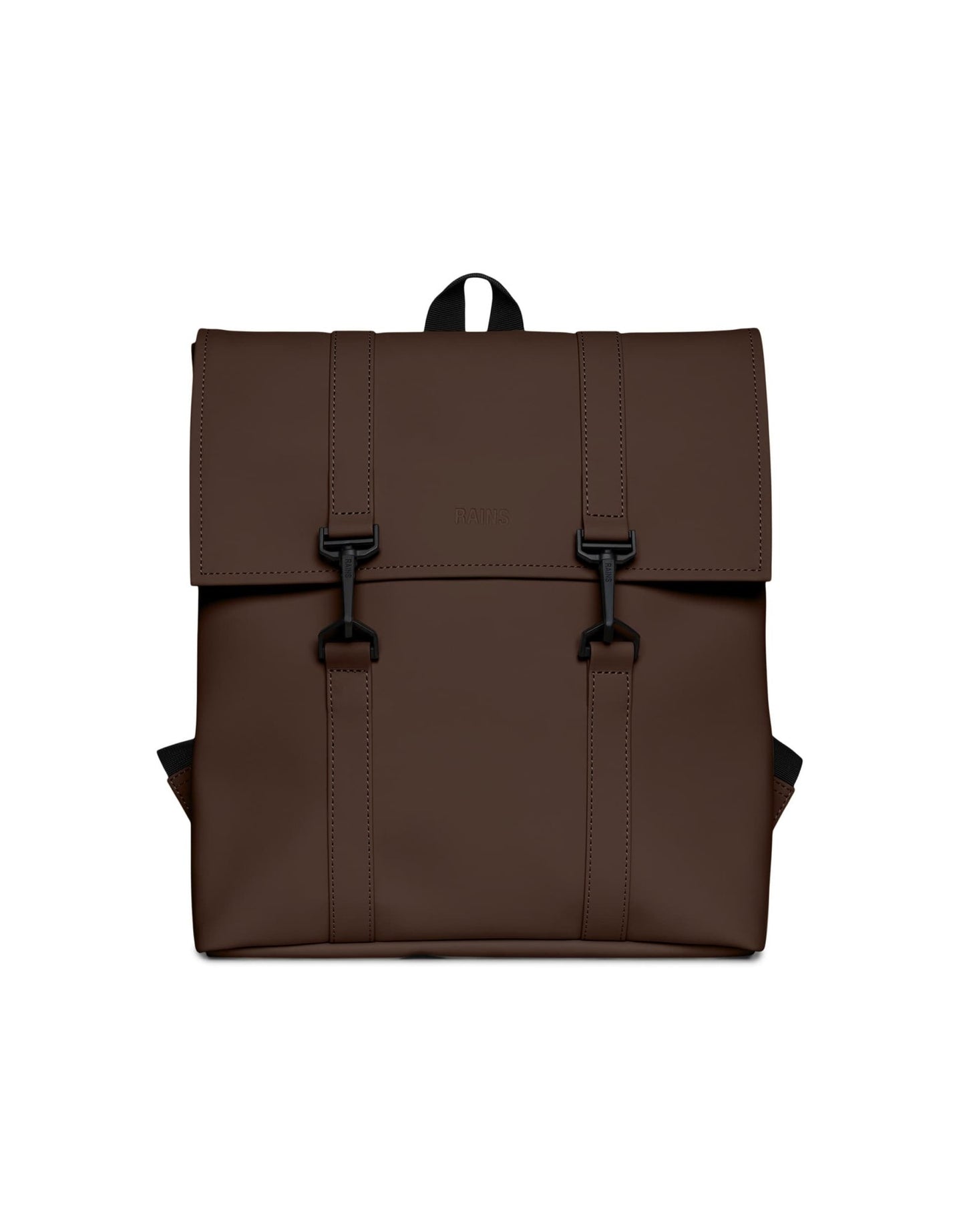 Rains MSN waterproof backpack mini in brown - ASOS Sample Sale