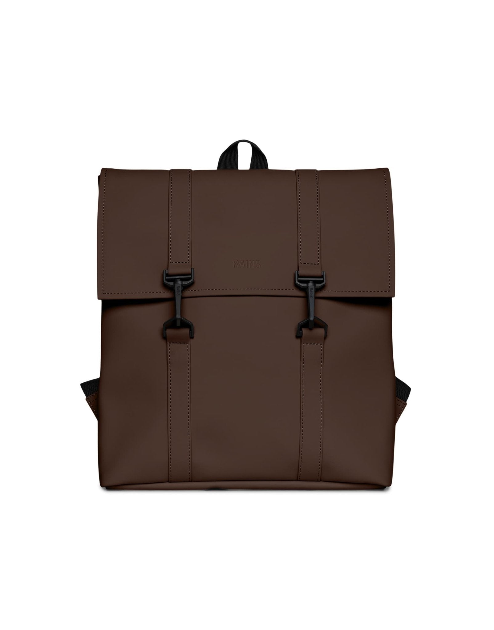 Rains MSN waterproof backpack mini in brown - ASOS Sample Sale