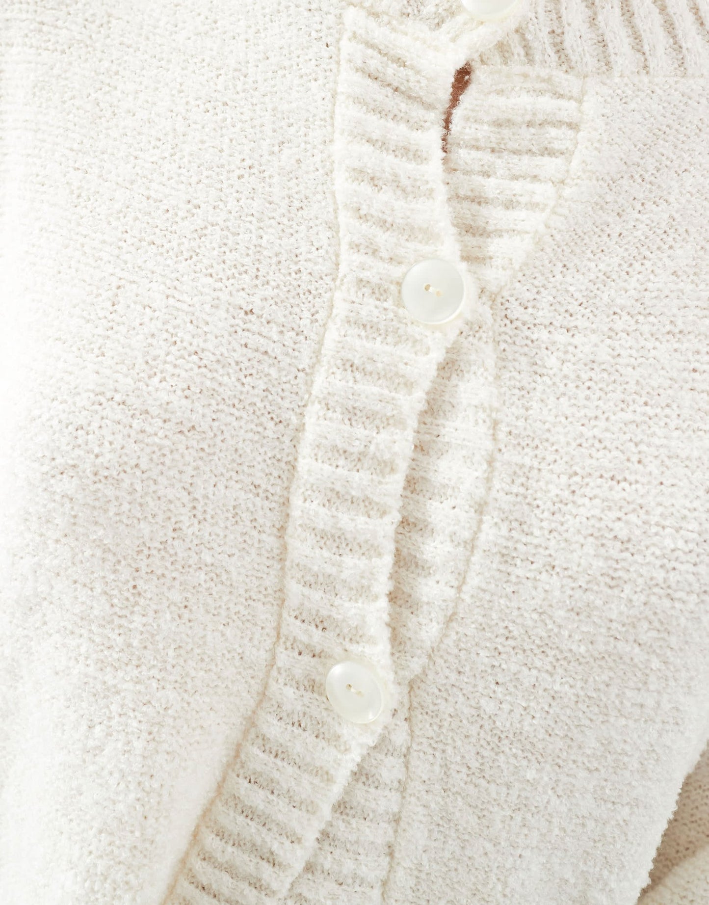 Reclaimed Vintage boxy cardigan in cream - ASOS Sample Sale