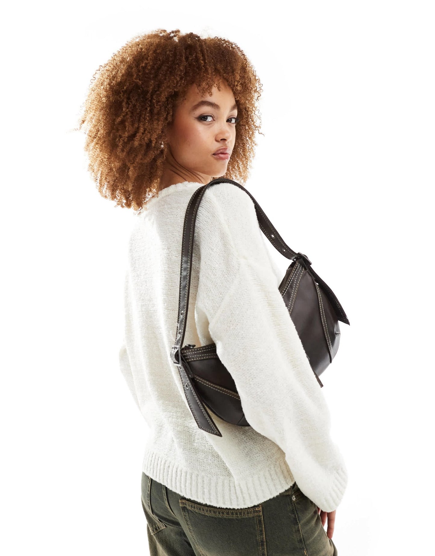 Reclaimed Vintage boxy cardigan in cream - ASOS Sample Sale