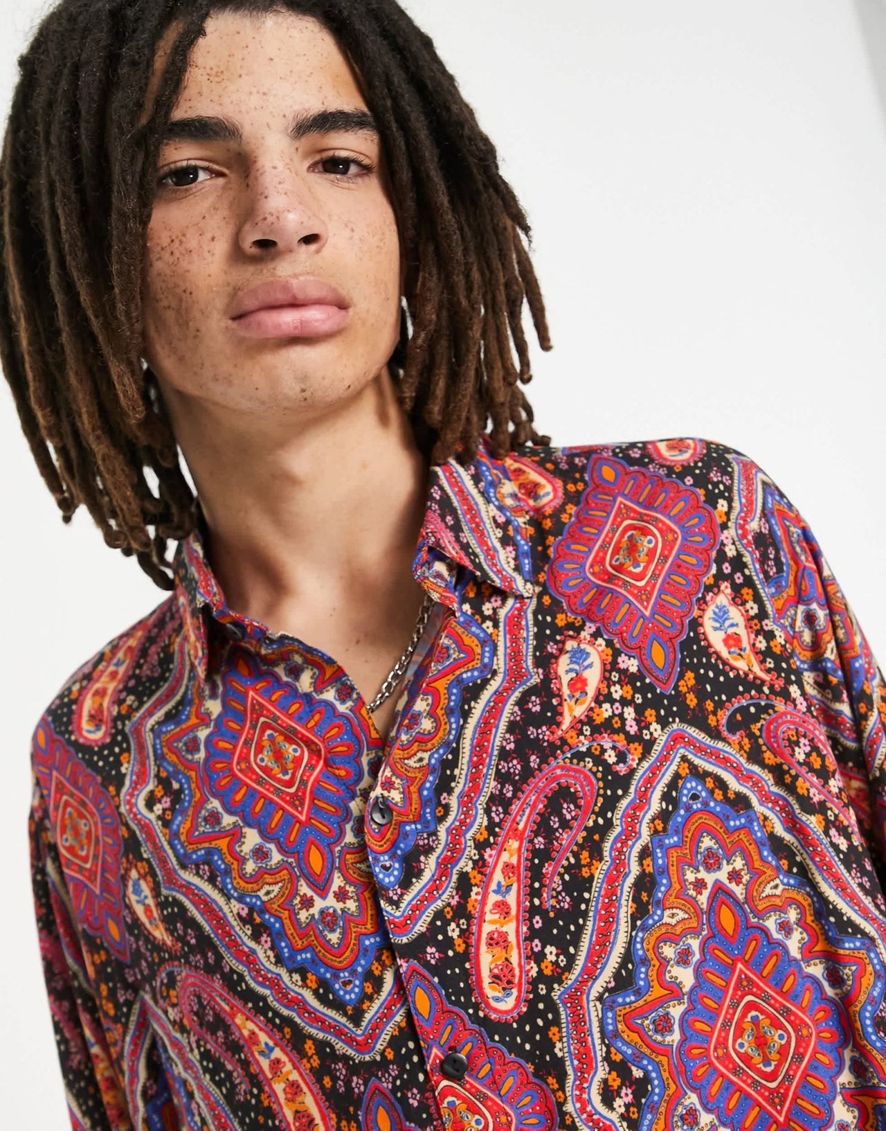Reclaimed Vintage shirt in paisley print - ASOS Sample Sale