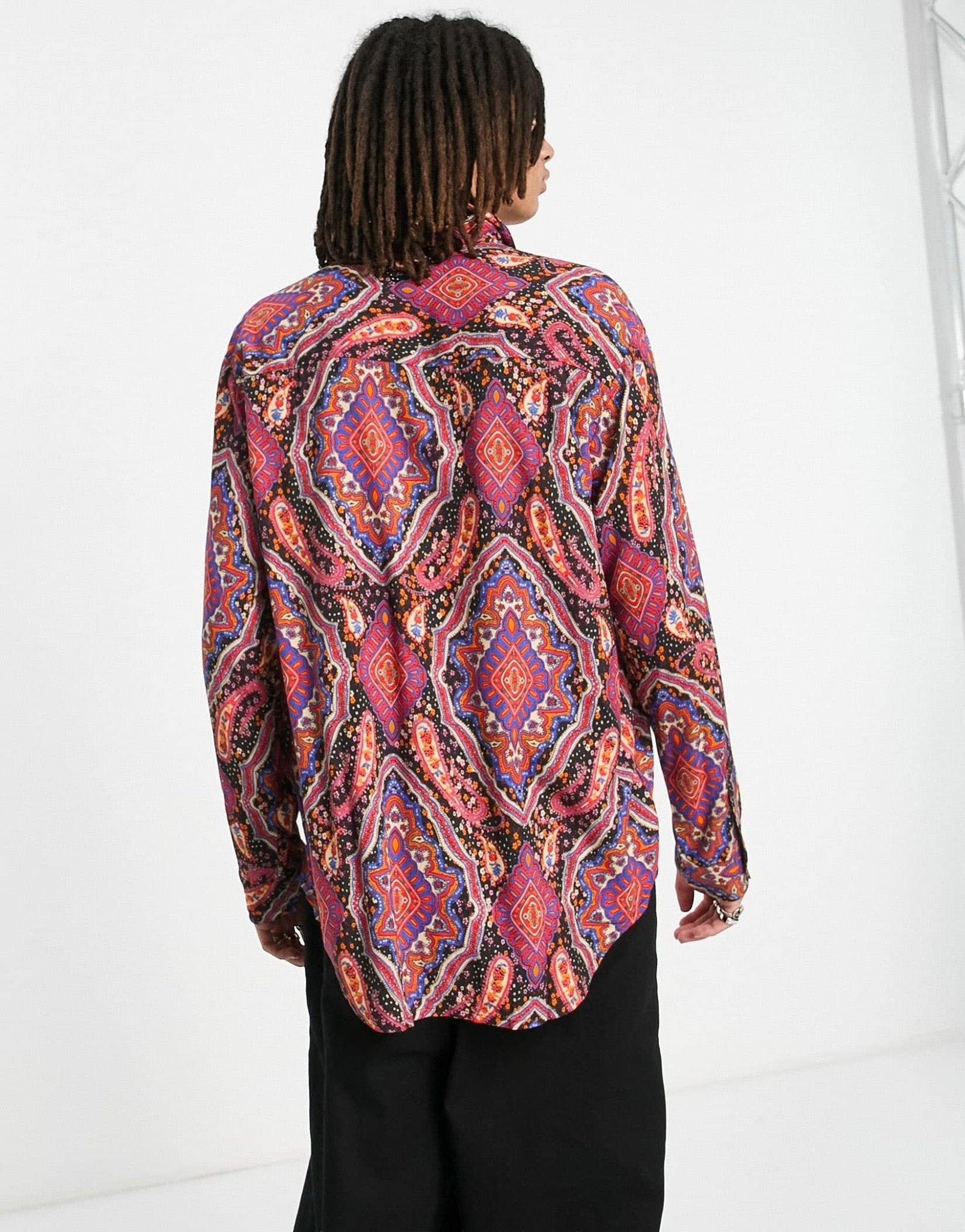 Reclaimed Vintage shirt in paisley print - ASOS Sample Sale