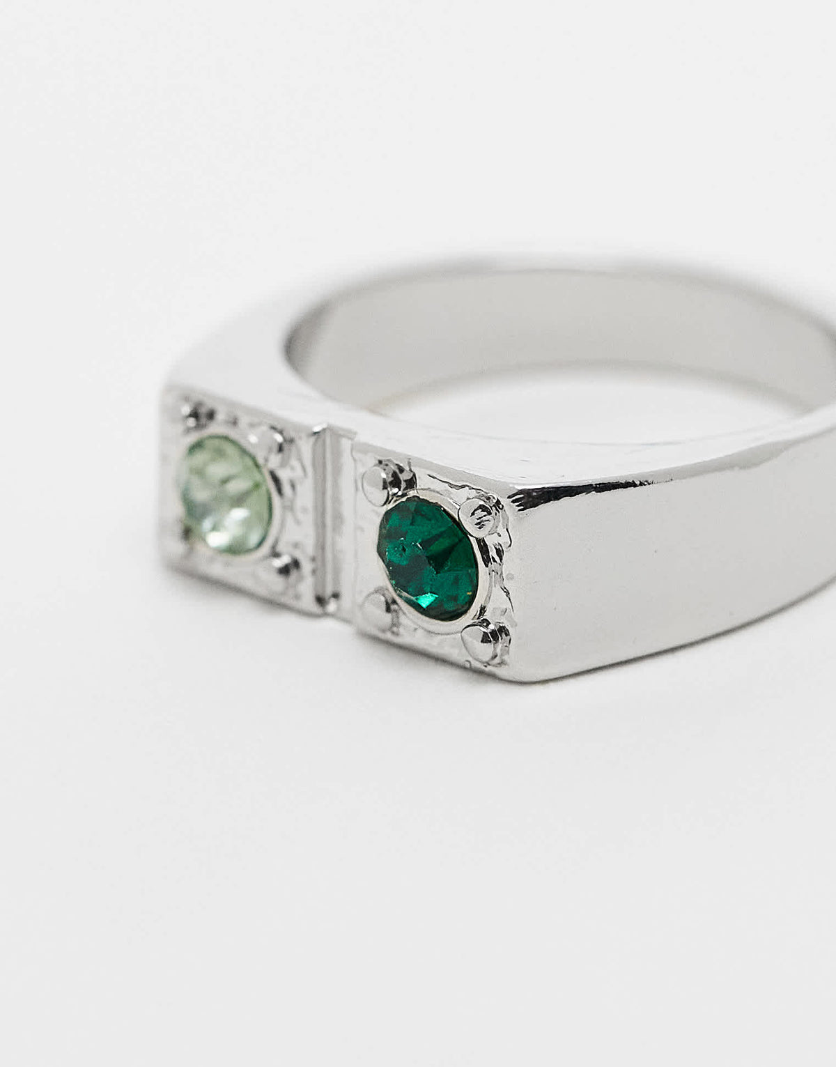 Reclaimed Vintage unisex wrap ring in silver - ASOS Sample Sale