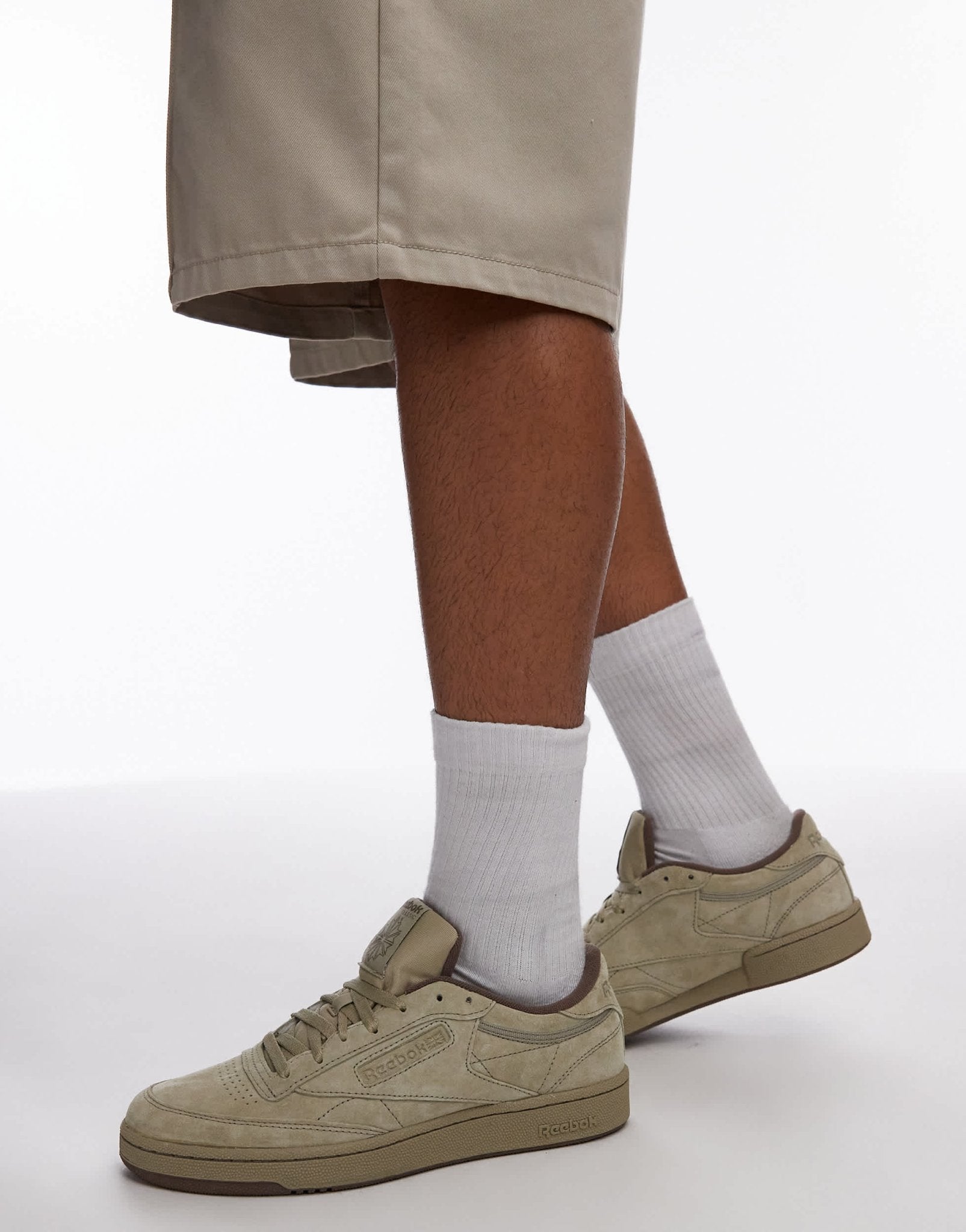 Reebok Club C 85 trainers in light green - ASOS Sample Sale