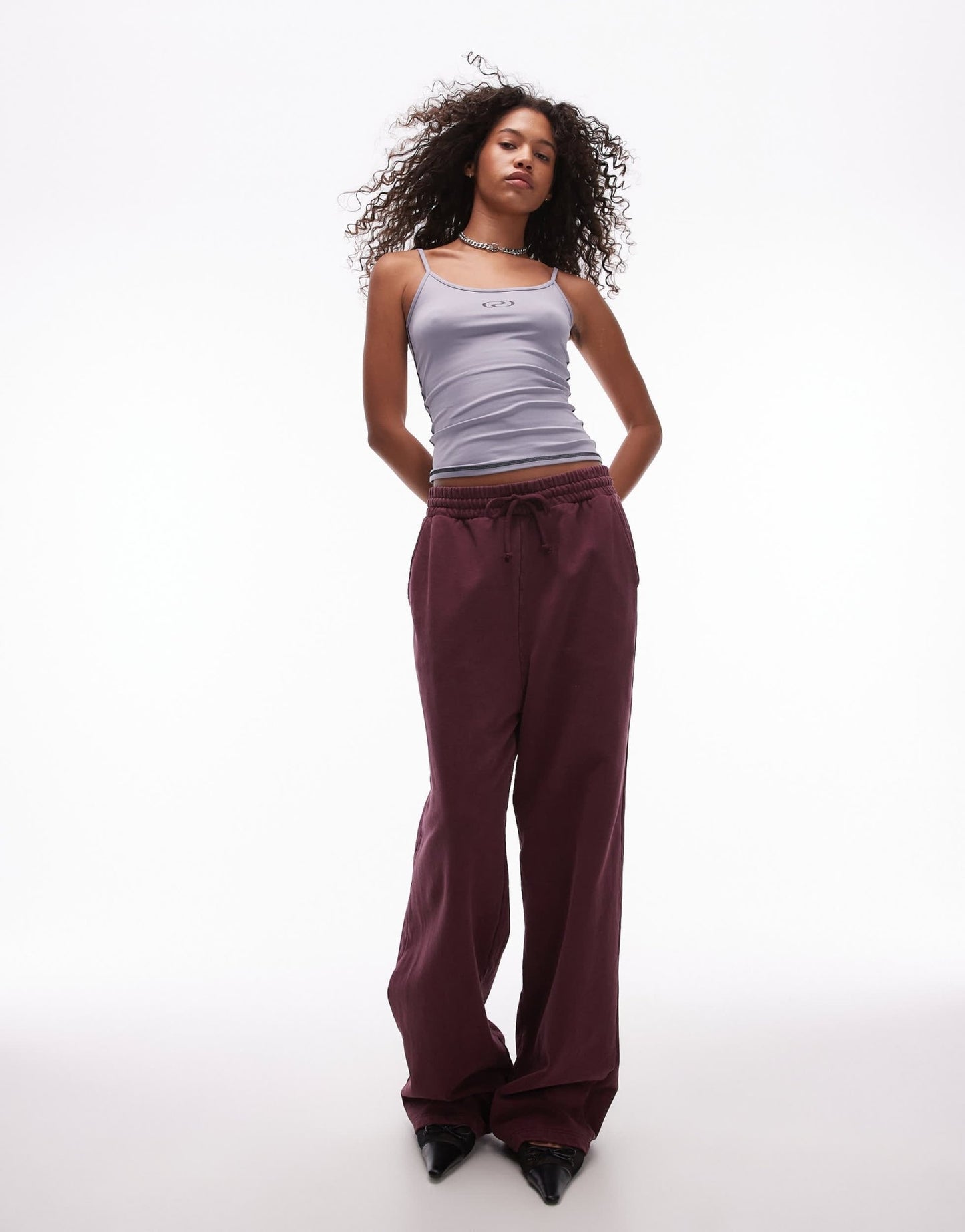Resume skinny strap sporty vest in silver with logo - ASOS Sample Sale