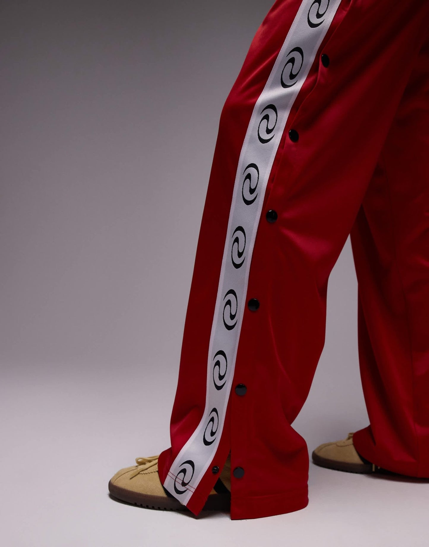 Resume straight leg jogger trousers in racing red - ASOS Sample Sale