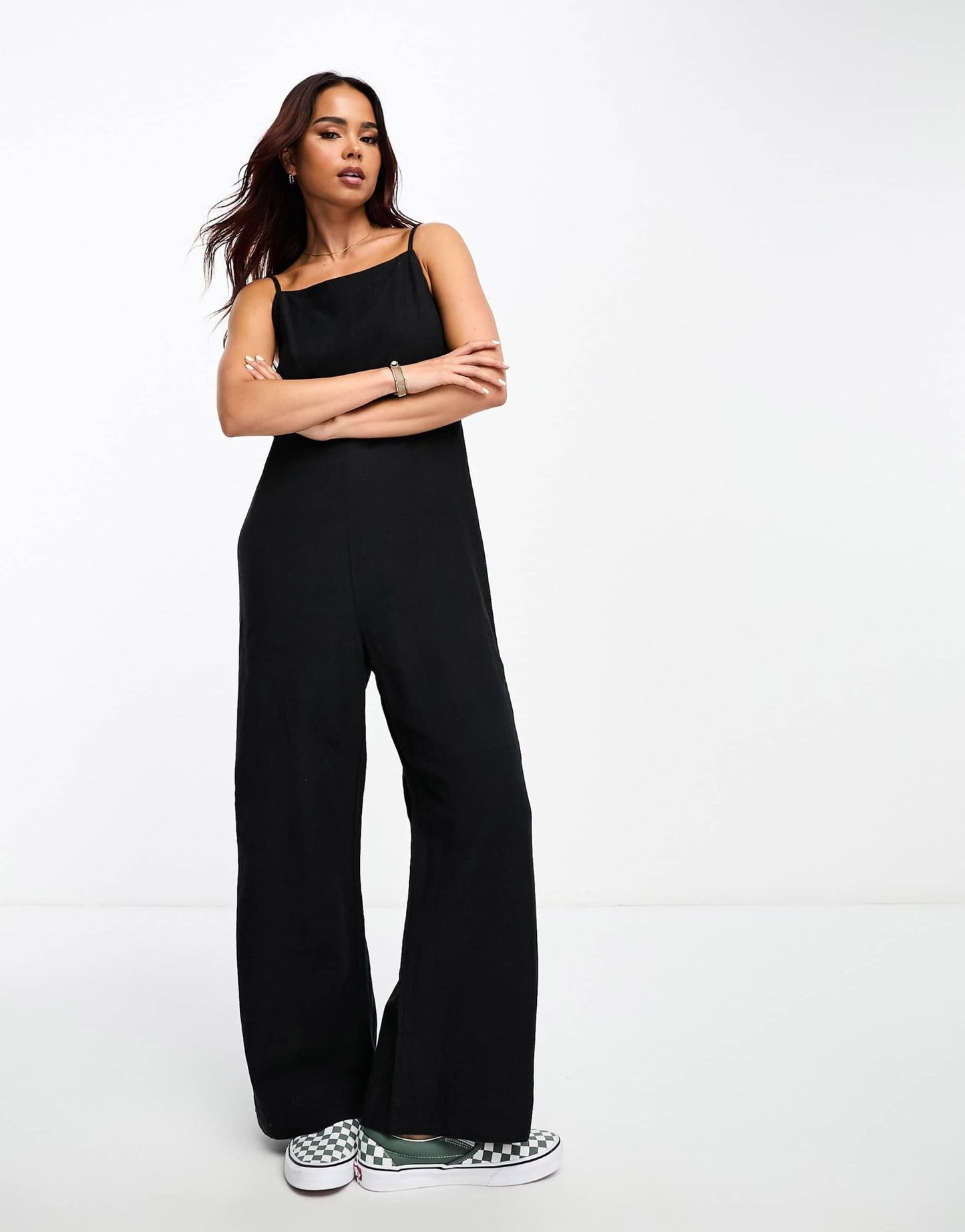 Rhythm classic jumpsuit in black - ASOS Sample Sale
