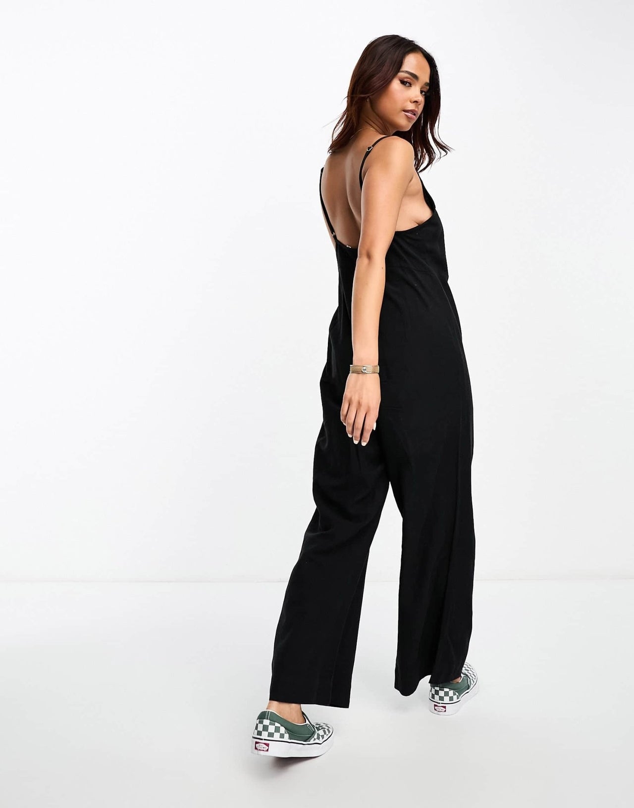 Rhythm classic jumpsuit in black - ASOS Sample Sale