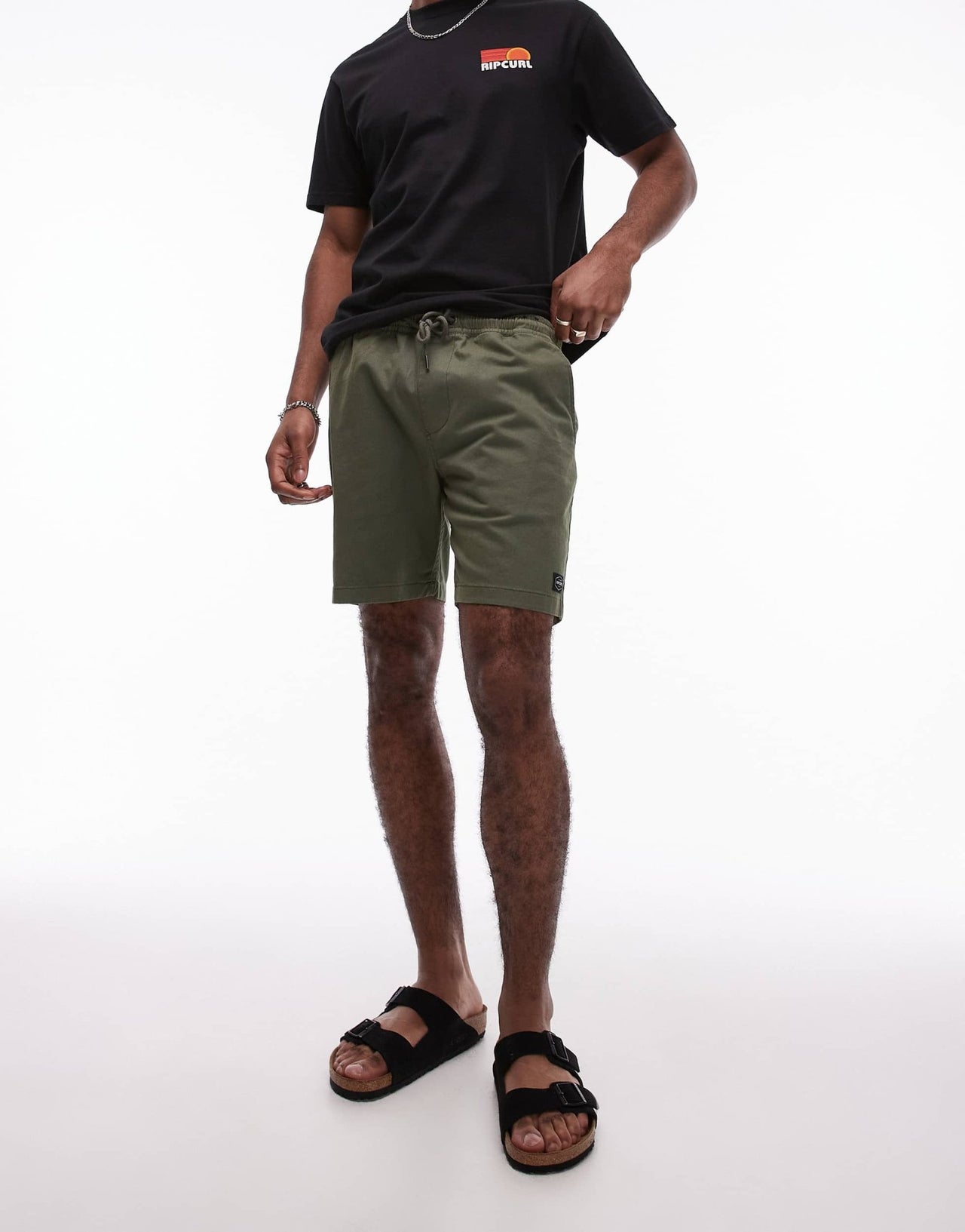 Ripcurl classic surf volley walk short in dark olive - ASOS Sample Sale
