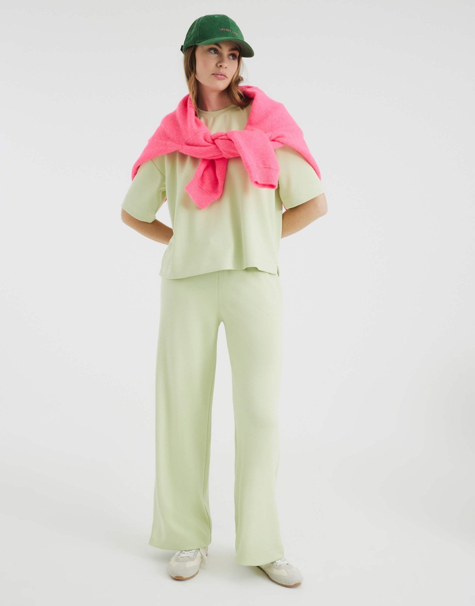 River Island boxy tee in green - ASOS Sample Sale