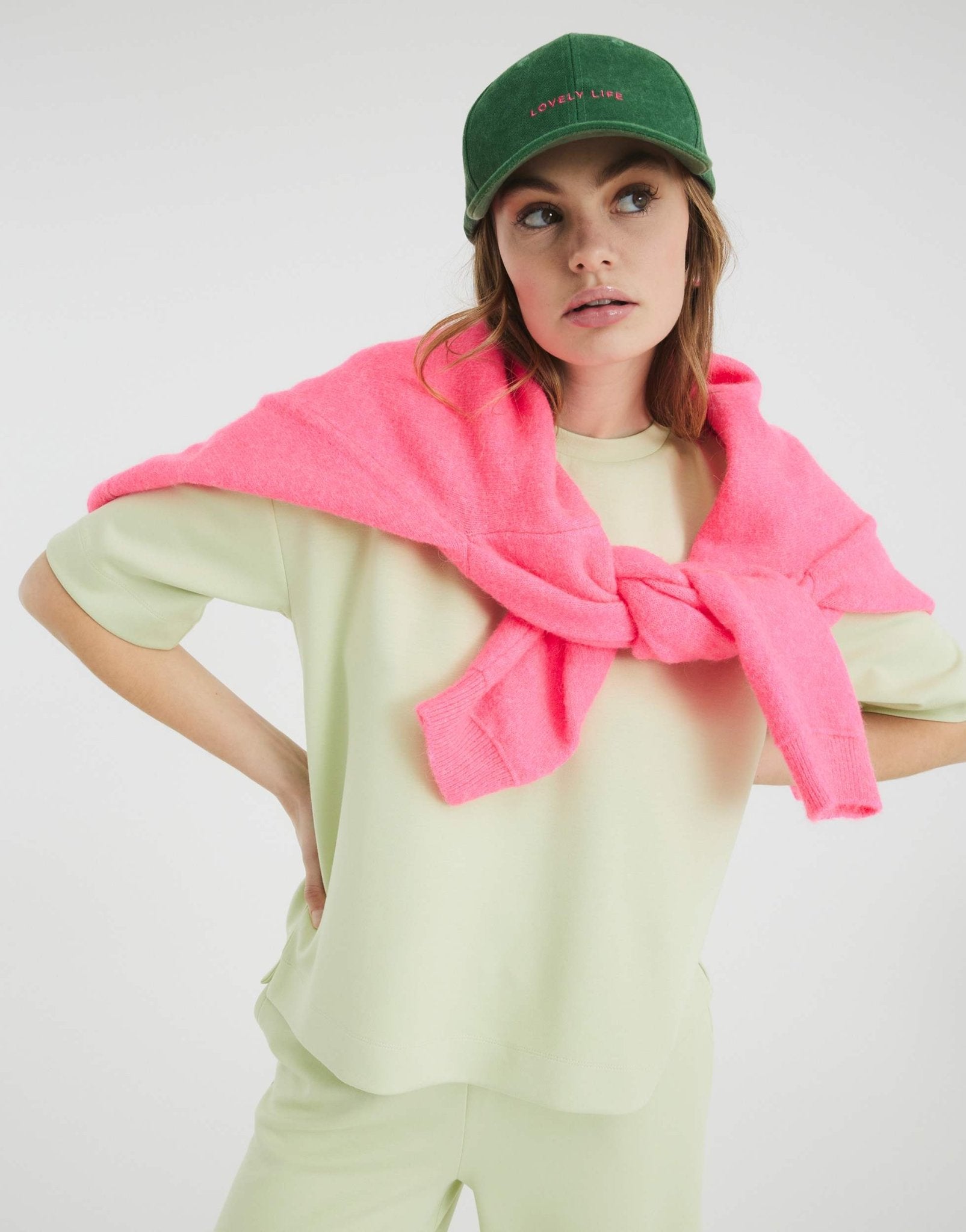 River Island boxy tee in green - ASOS Sample Sale