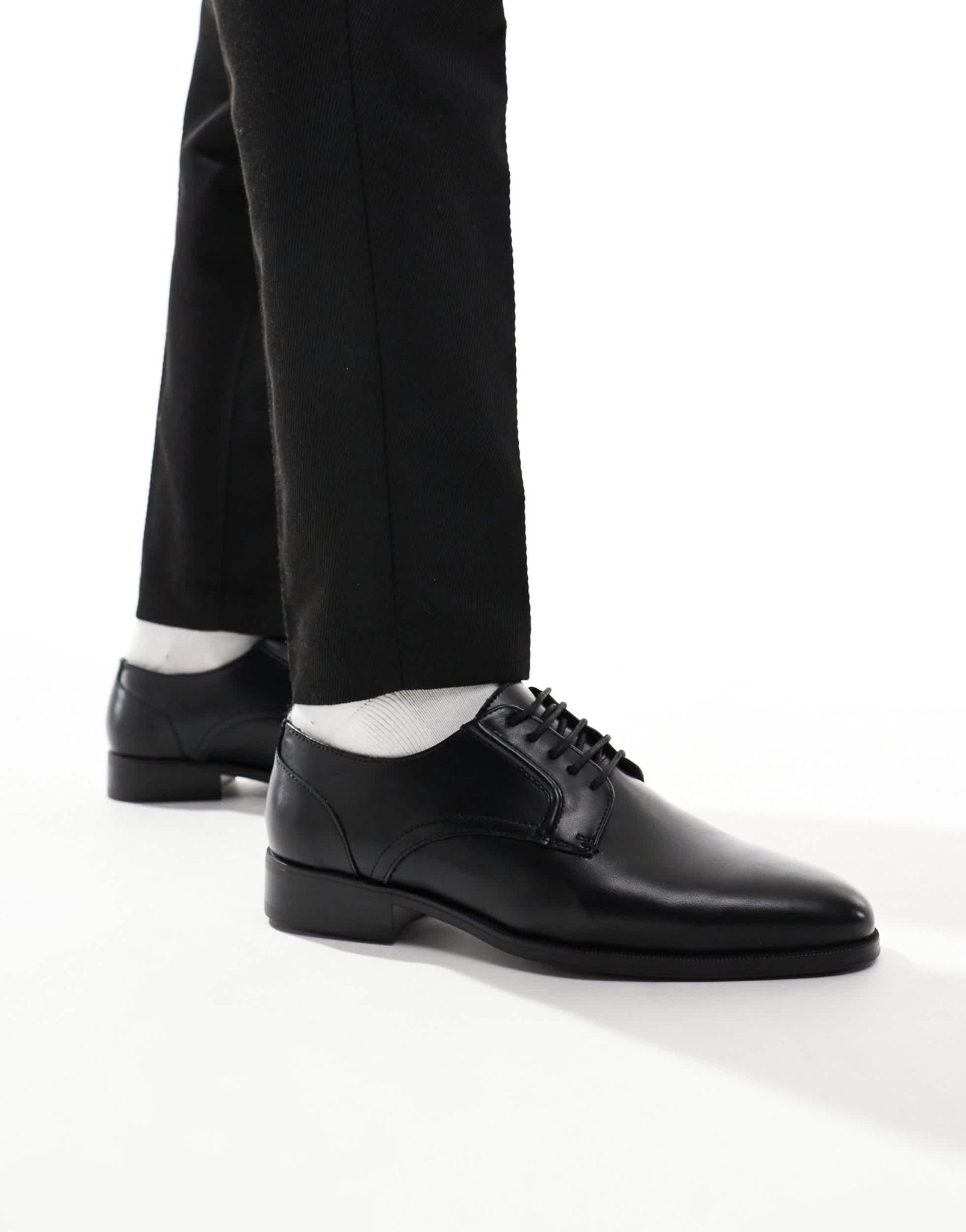 River Island formal derby shoes in black – ASOS Sample Sale
