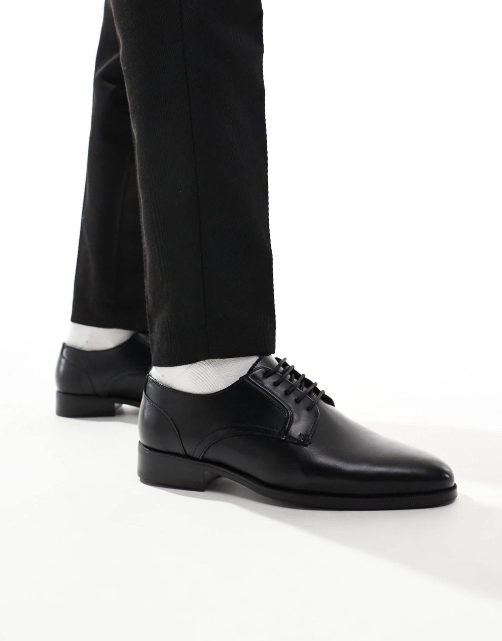 River Island formal derby shoes in black – ASOS Sample Sale