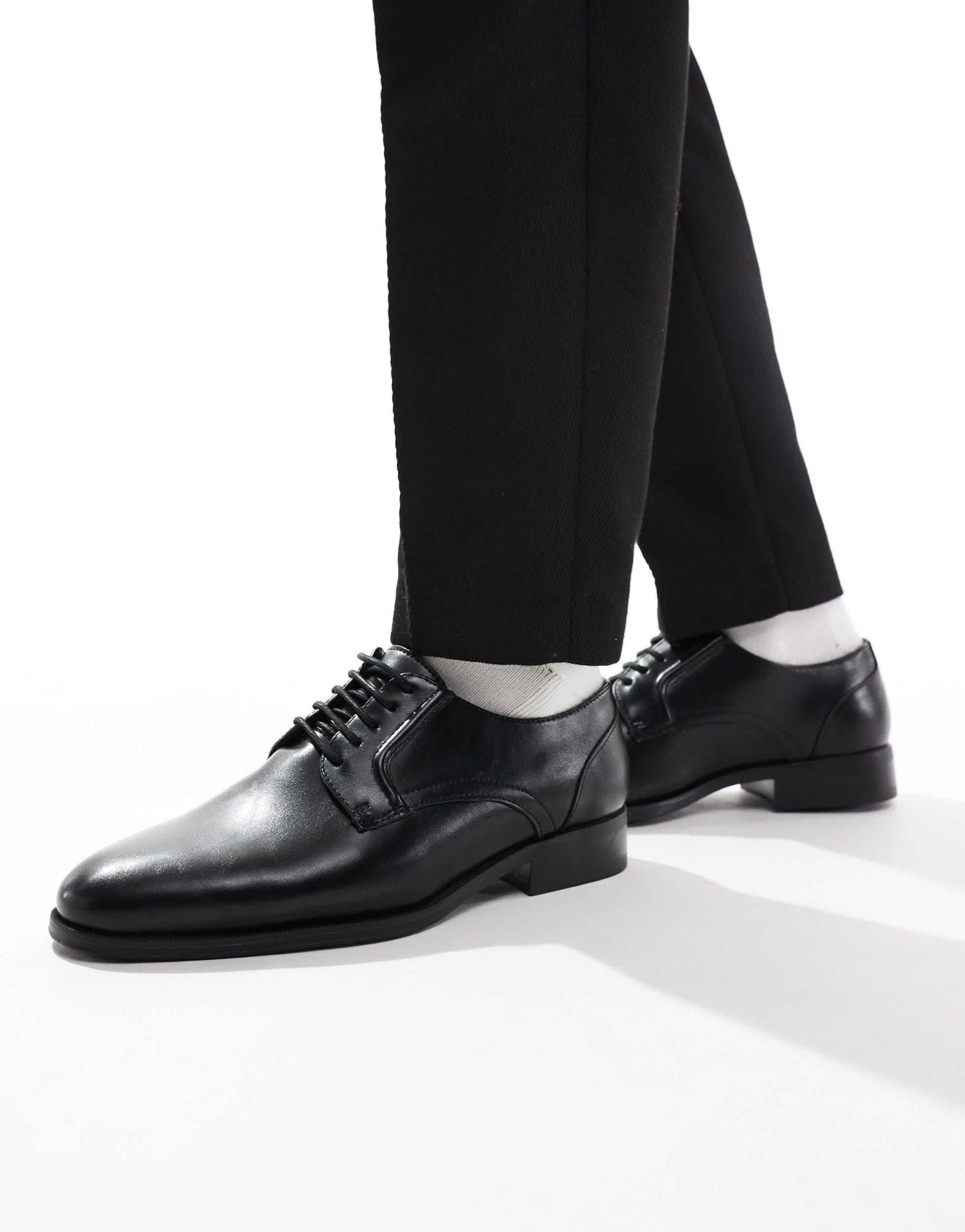 River Island formal derby shoes in black – ASOS Sample Sale