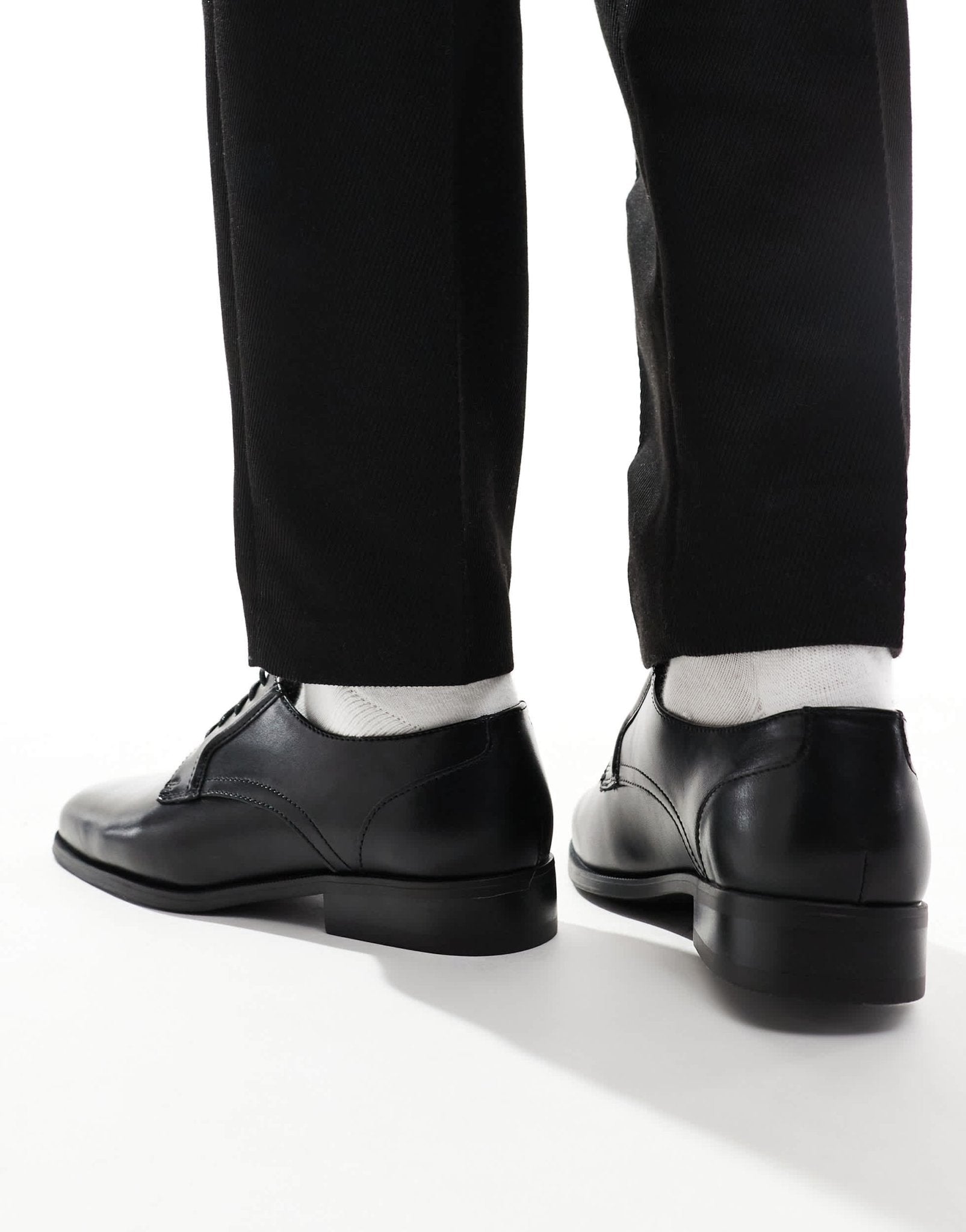 River Island formal derby shoes in black – ASOS Sample Sale