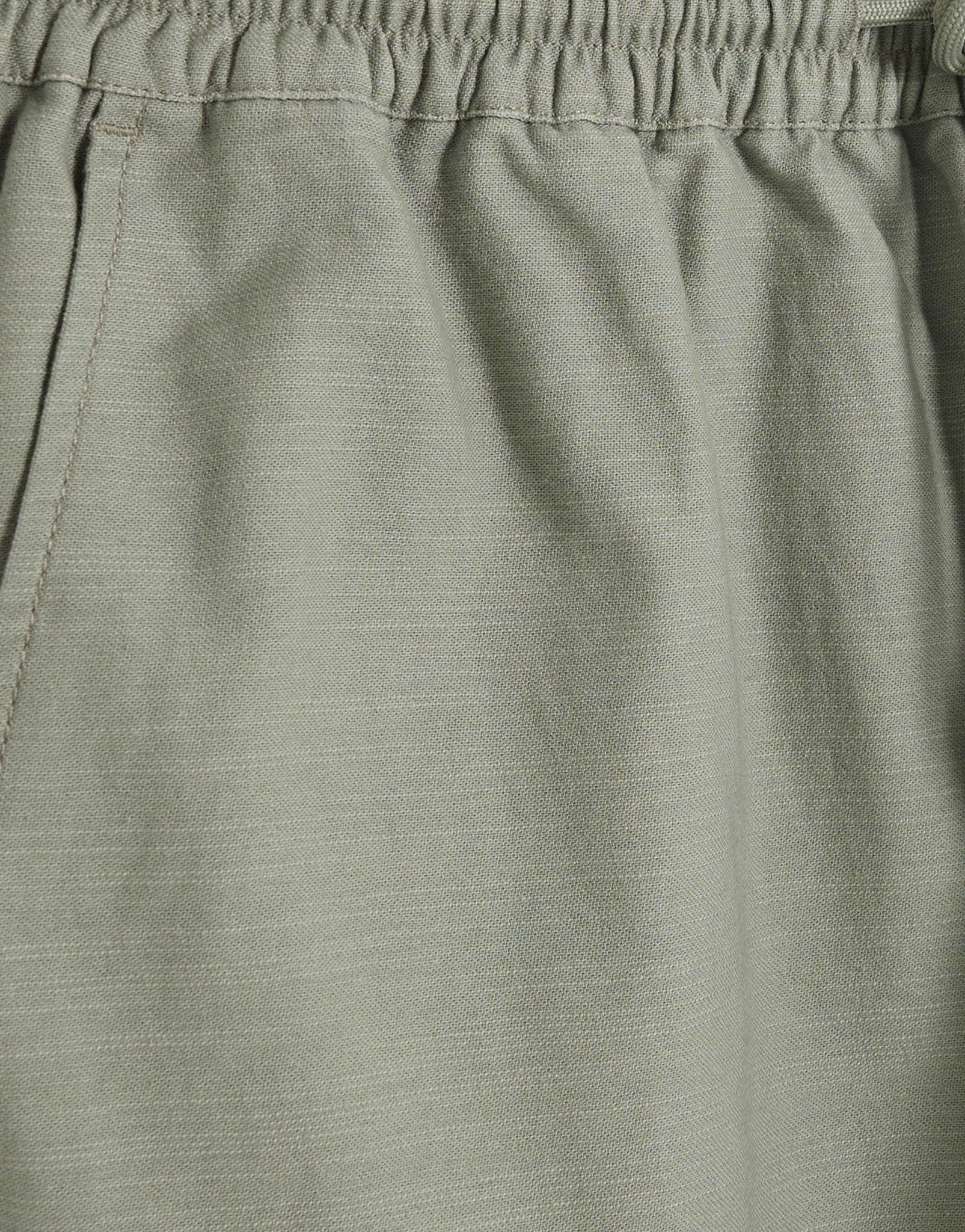 River Island linen blend pull on trousers in light green - ASOS Sample Sale