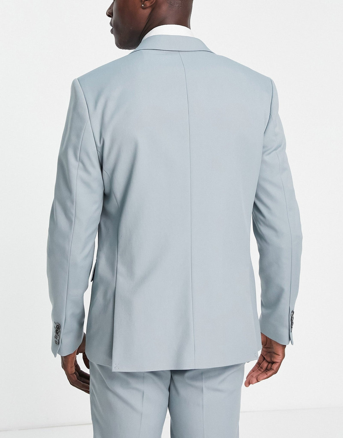 River Island suit jacket in blue - ASOS Sample Sale