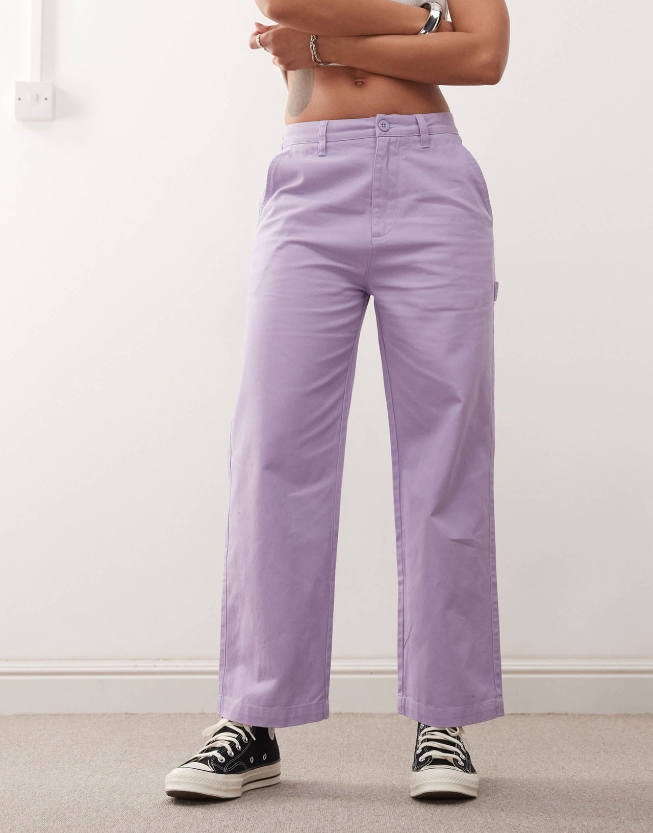 Santa Cruz nolan carpenter trouser in light purple - ASOS Sample Sale