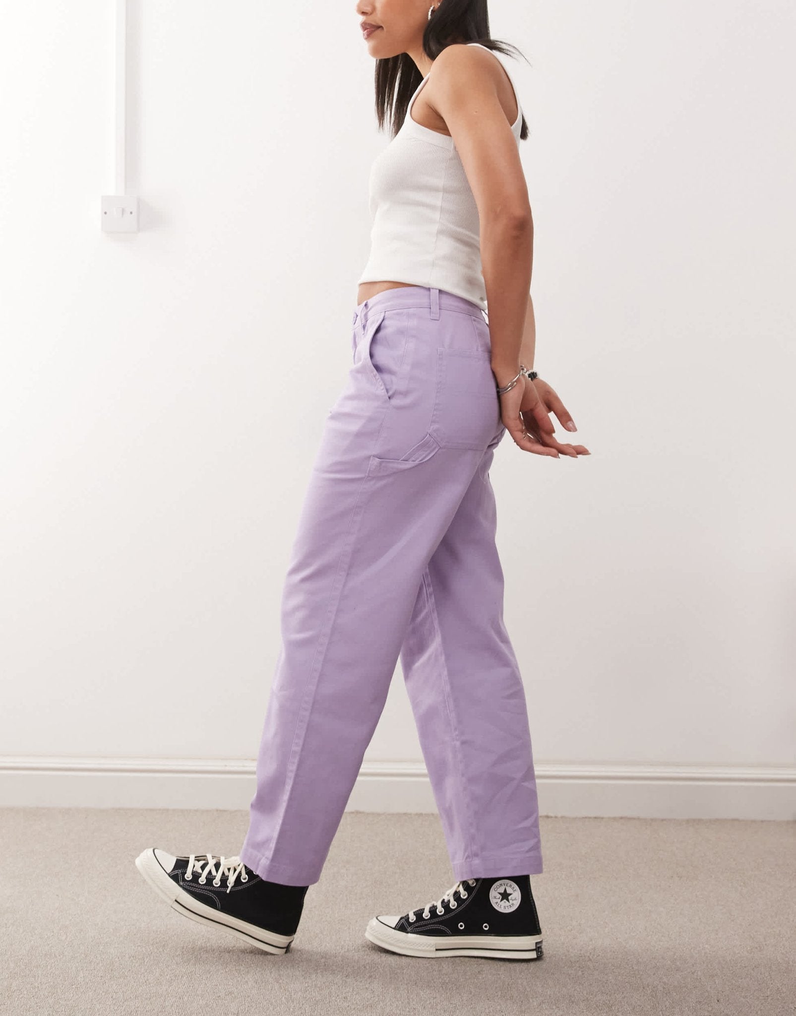 Santa Cruz nolan carpenter trouser in light purple - ASOS Sample Sale