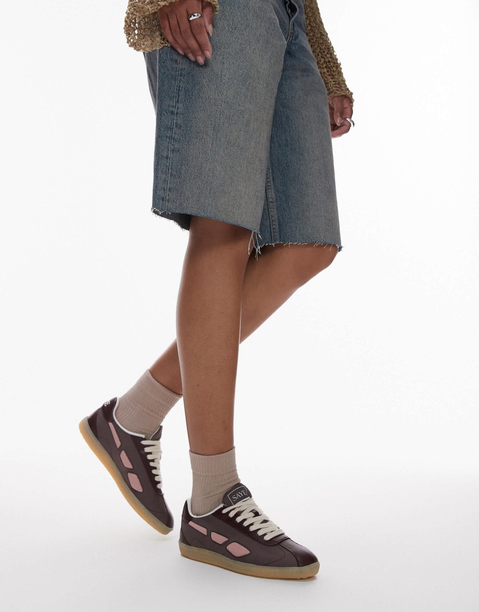 Saye unisex M70 Dart trainer in maueve - ASOS Sample Sale