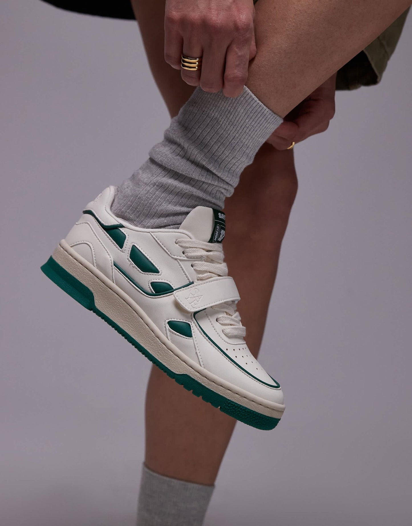 Saye unisex M92 Bold trainer in green - ASOS Sample Sale