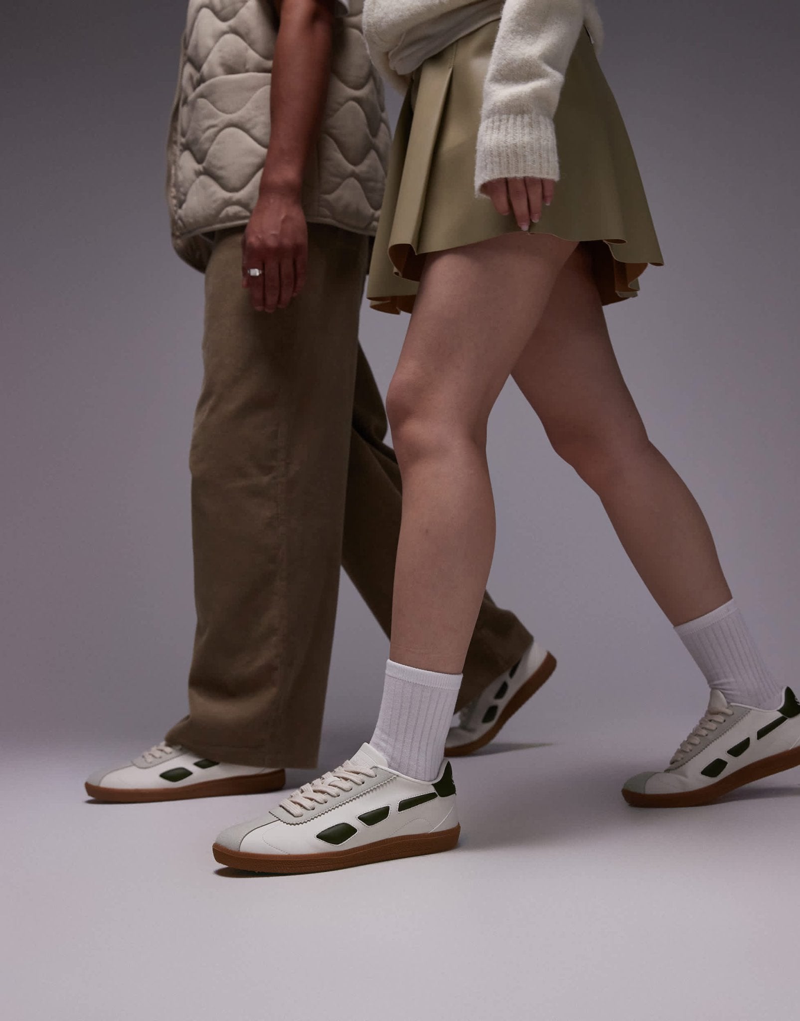 Saye unisex Modelo '70 trainers in khaki - ASOS Sample Sale