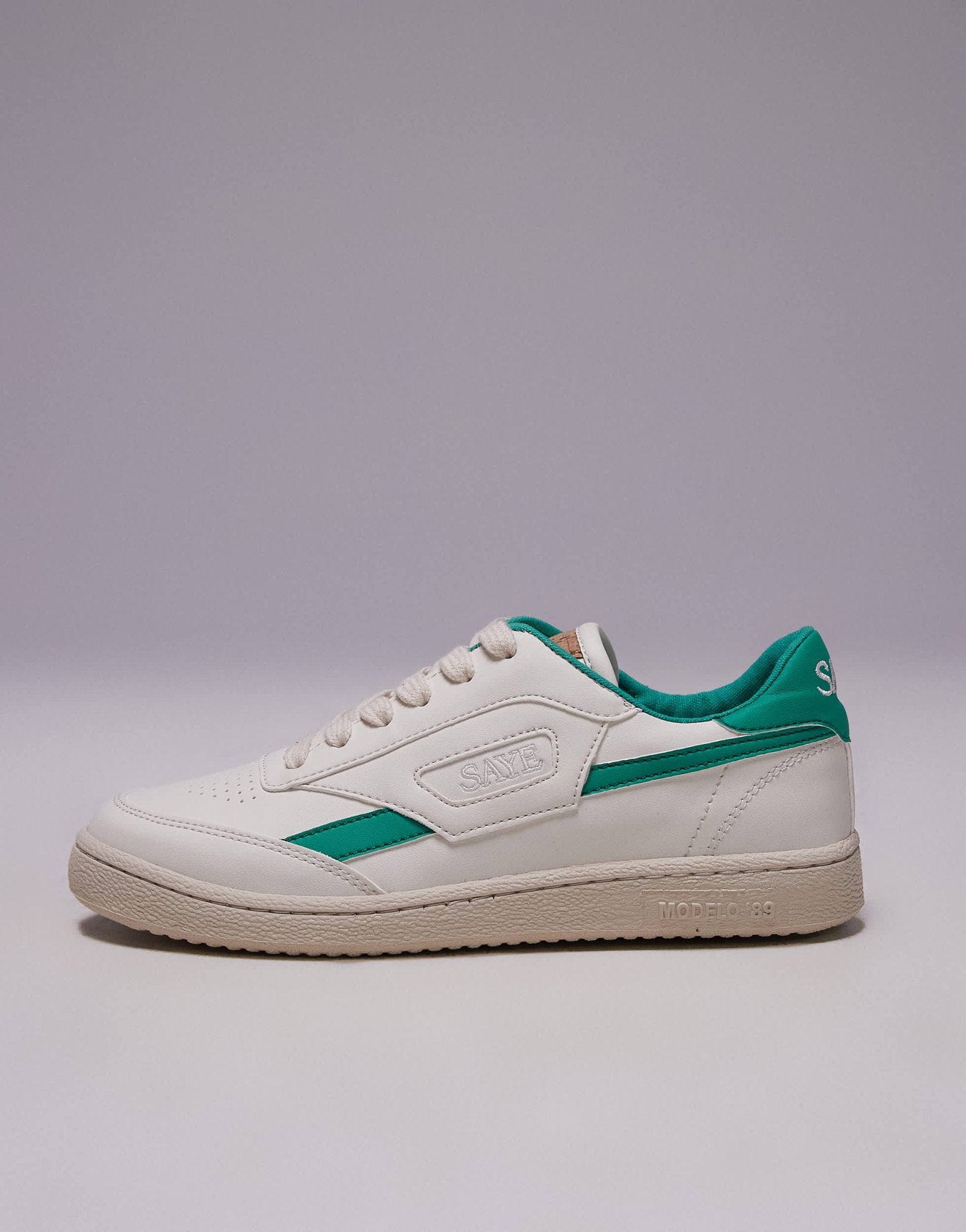 Saye unisex Modelo '89 trainers in green - ASOS Sample Sale