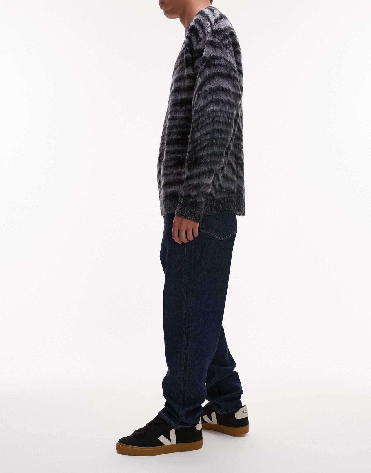 Selected Cole tapered jeans in dark blue - ASOS Sample Sale