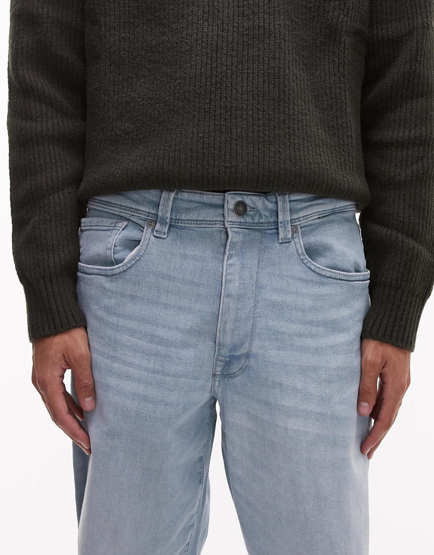 Selected Toby slim tapered jeans in light blue - ASOS Sample Sale