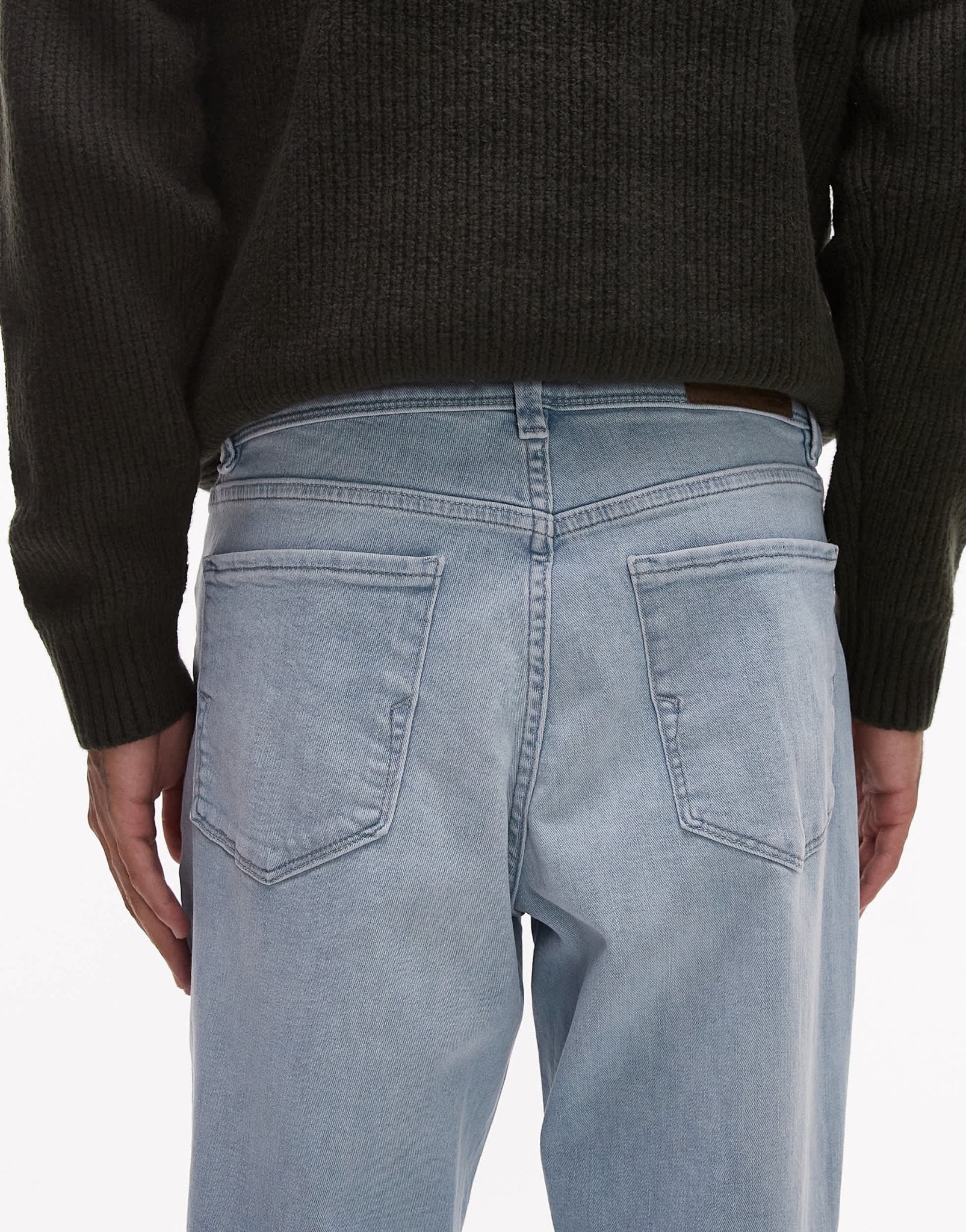 Selected Toby slim tapered jeans in light blue - ASOS Sample Sale