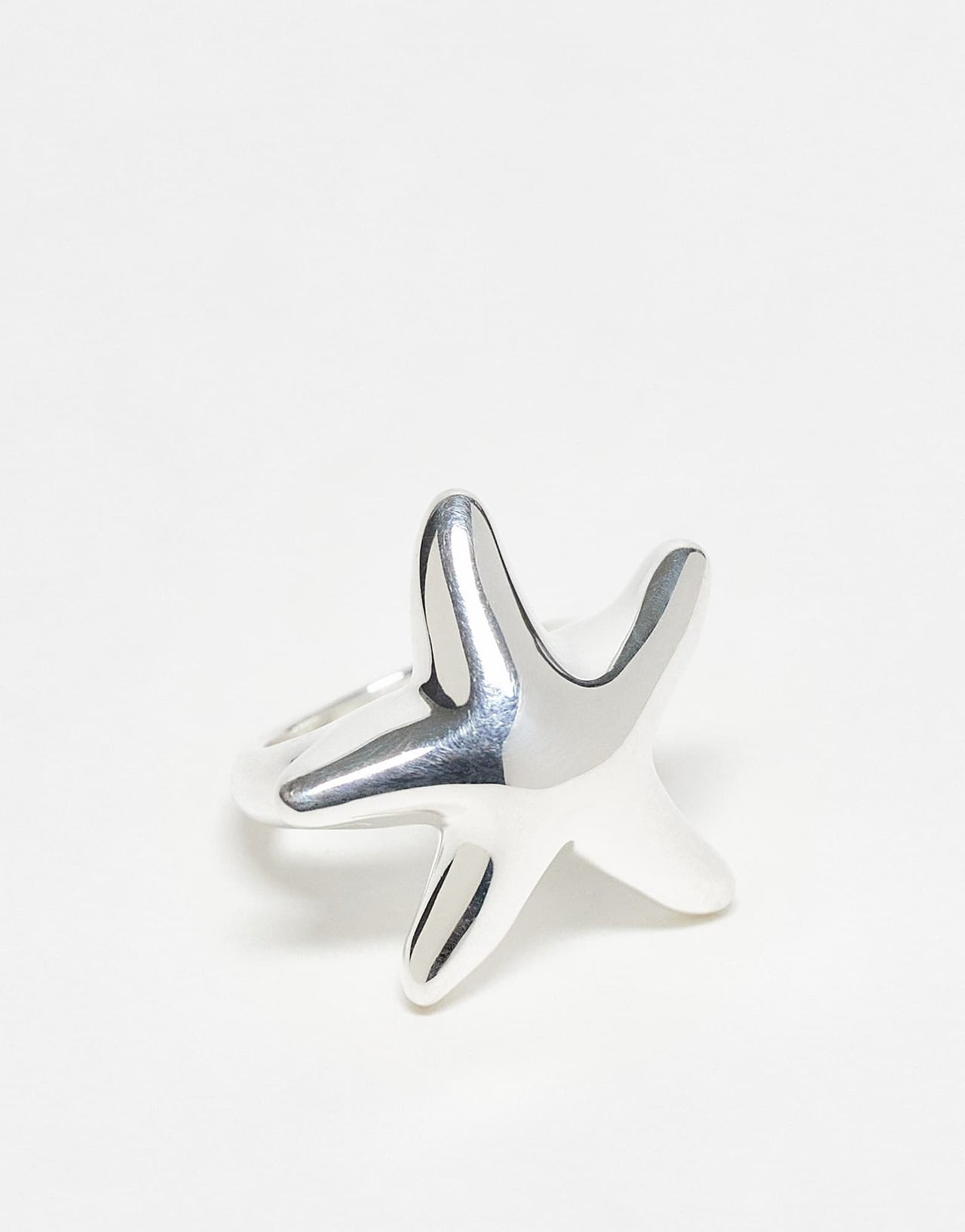 Seol + Gold sterling silver chunky starfish ring - ASOS Sample Sale