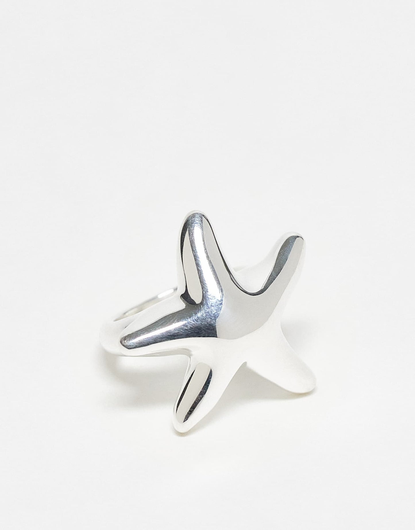 Seol + Gold sterling silver chunky starfish ring - ASOS Sample Sale