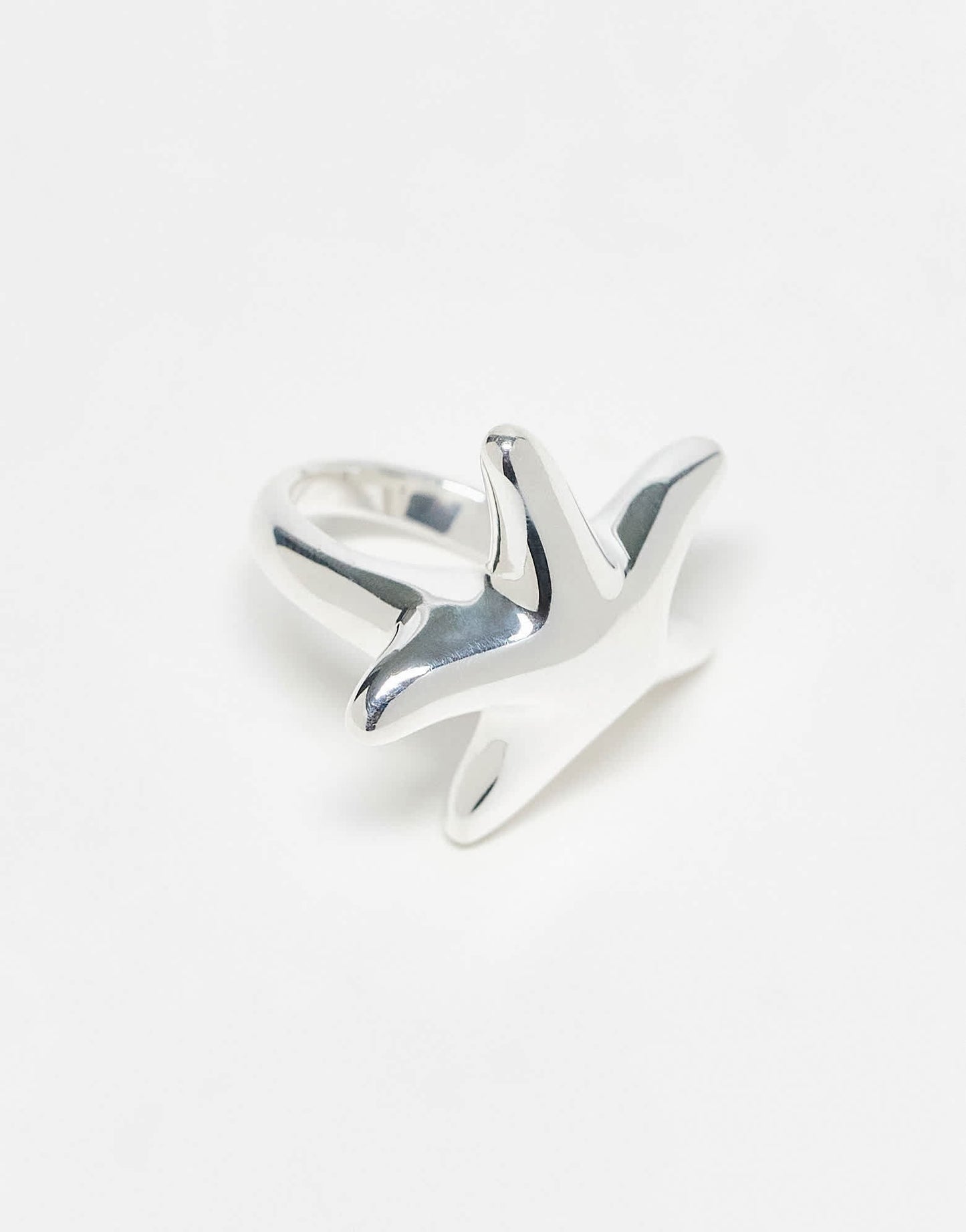 Seol + Gold sterling silver chunky starfish ring - ASOS Sample Sale