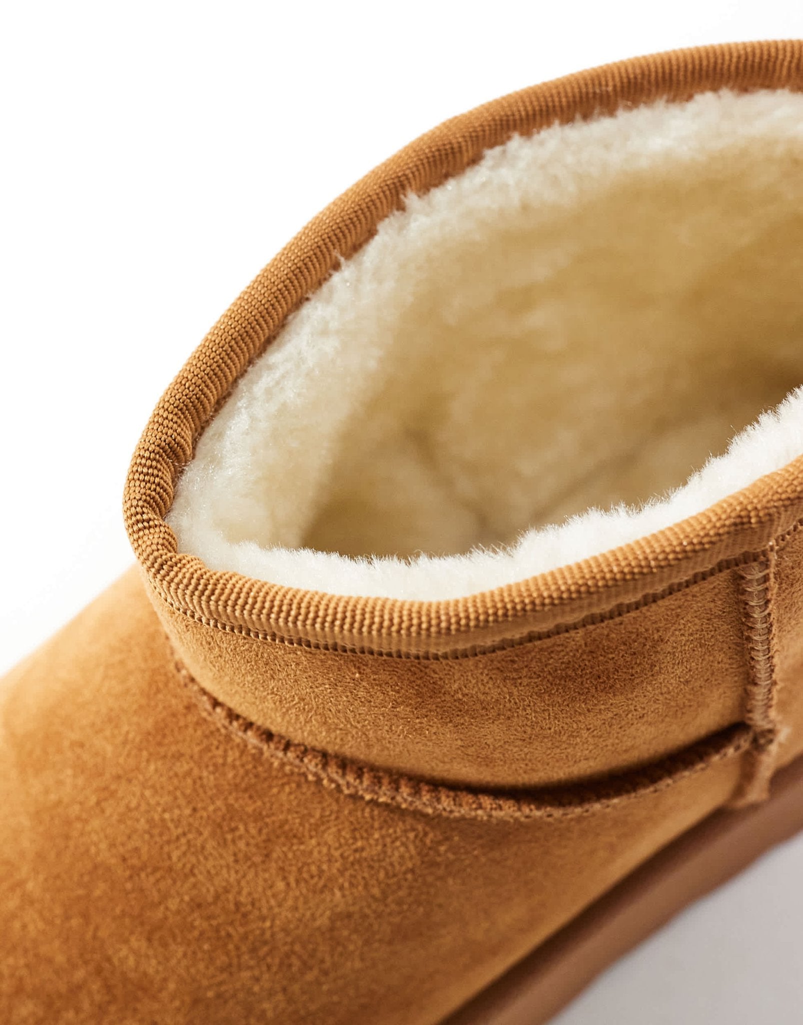SEQWL mini flatform boots in tan - ASOS Sample Sale