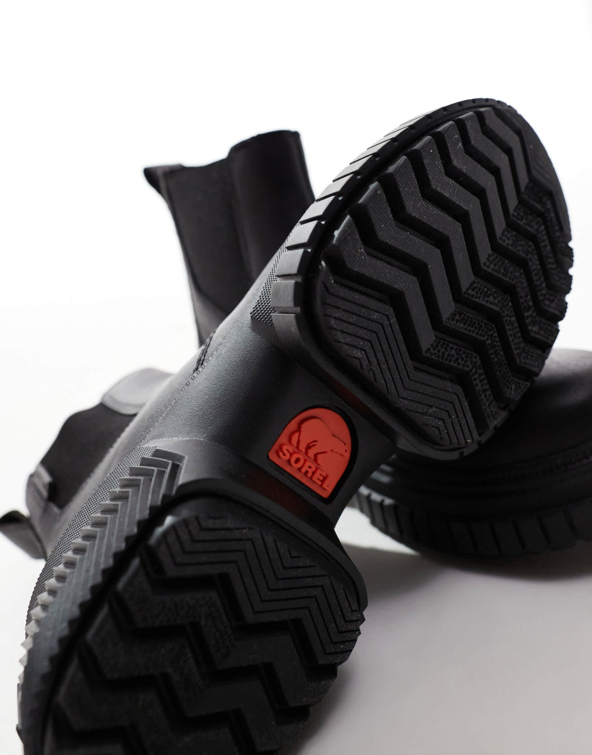 Sorel ONA AVE WP waterproof leather chelsea boots in black - ASOS Sample Sale