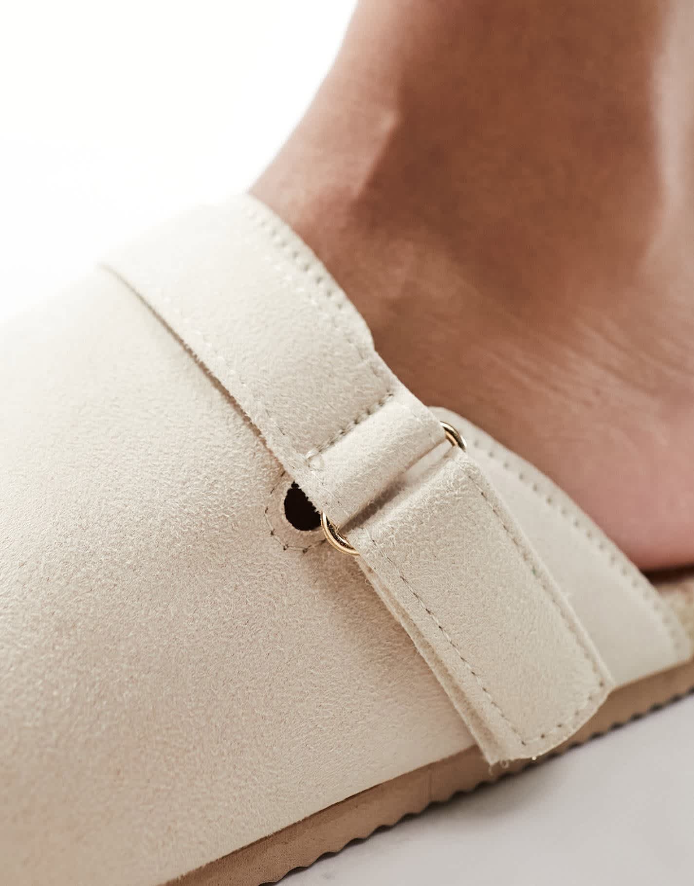 South Beach espadrille clogs in beige - ASOS Sample Sale