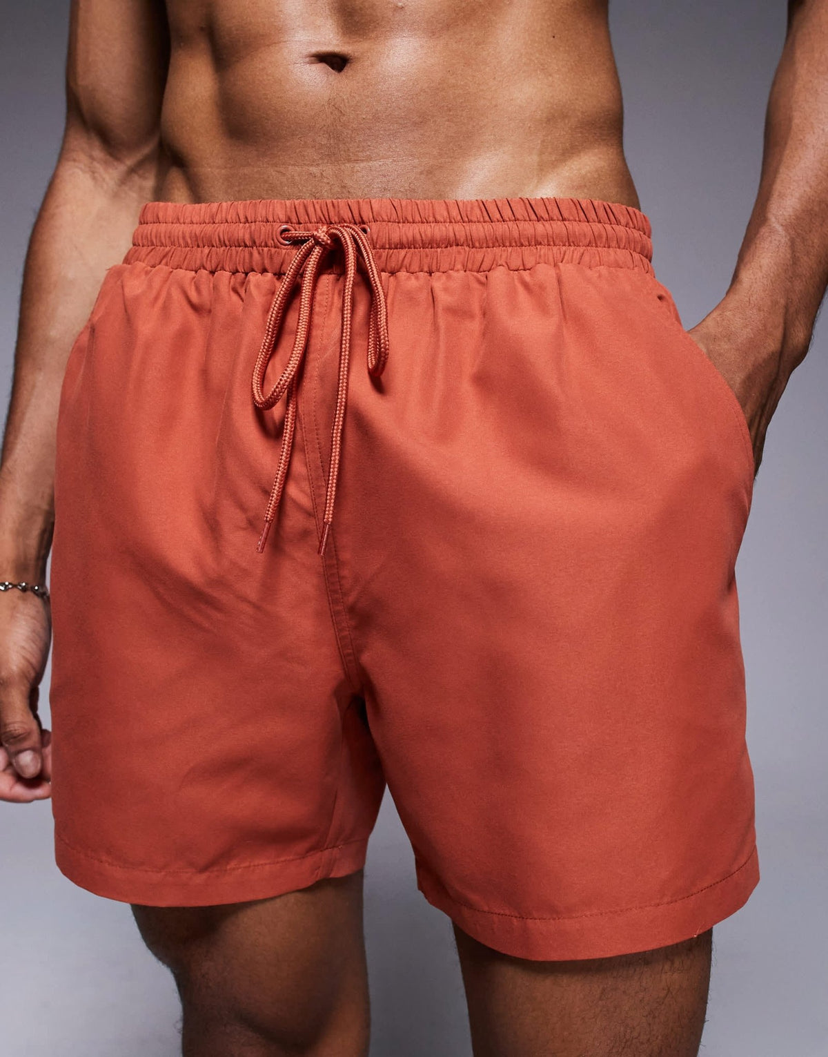 South Beach swimshort in rust - ASOS Sample Sale