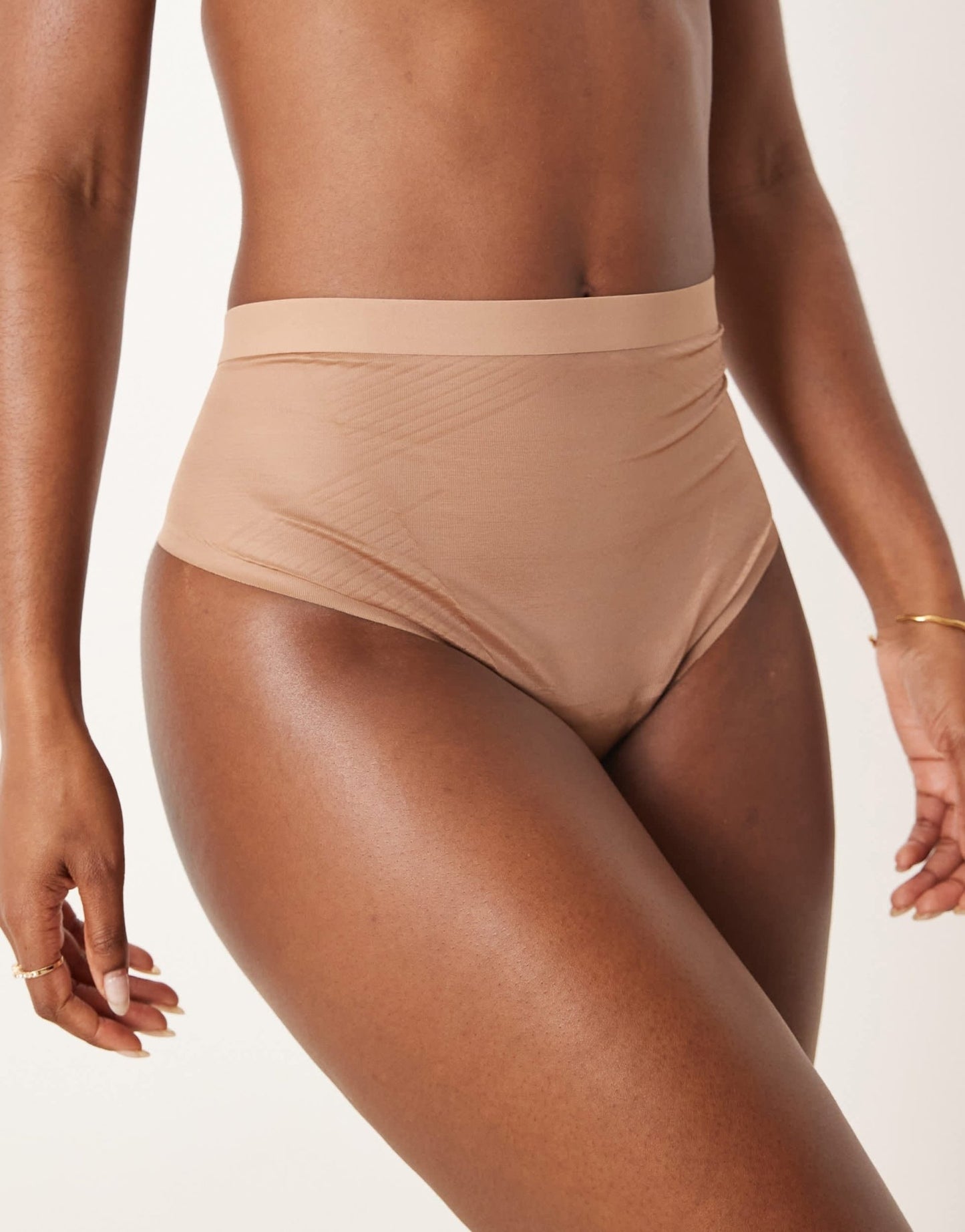 SPANXshape Invisible thong in cafe au lait - ASOS Sample Sale