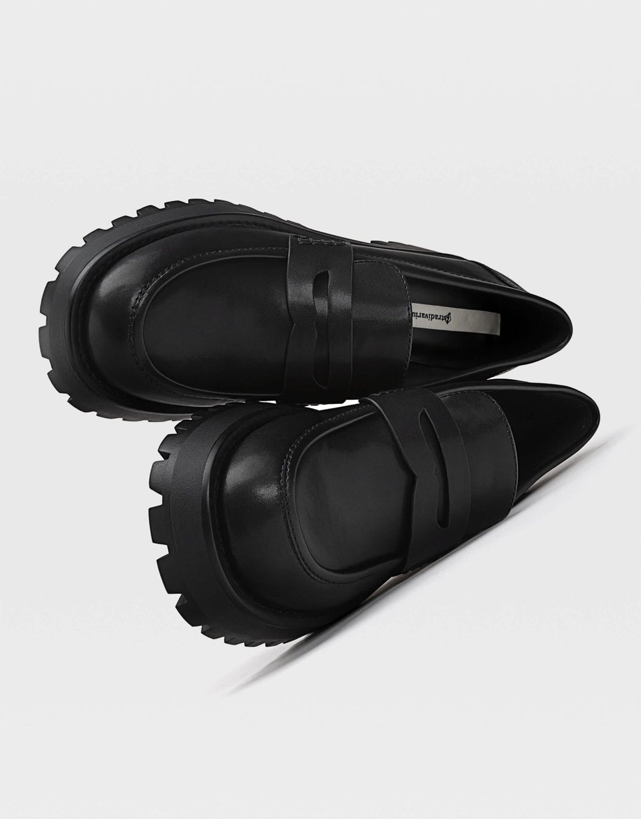 Stradivarius loafer in black - ASOS Sample Sale