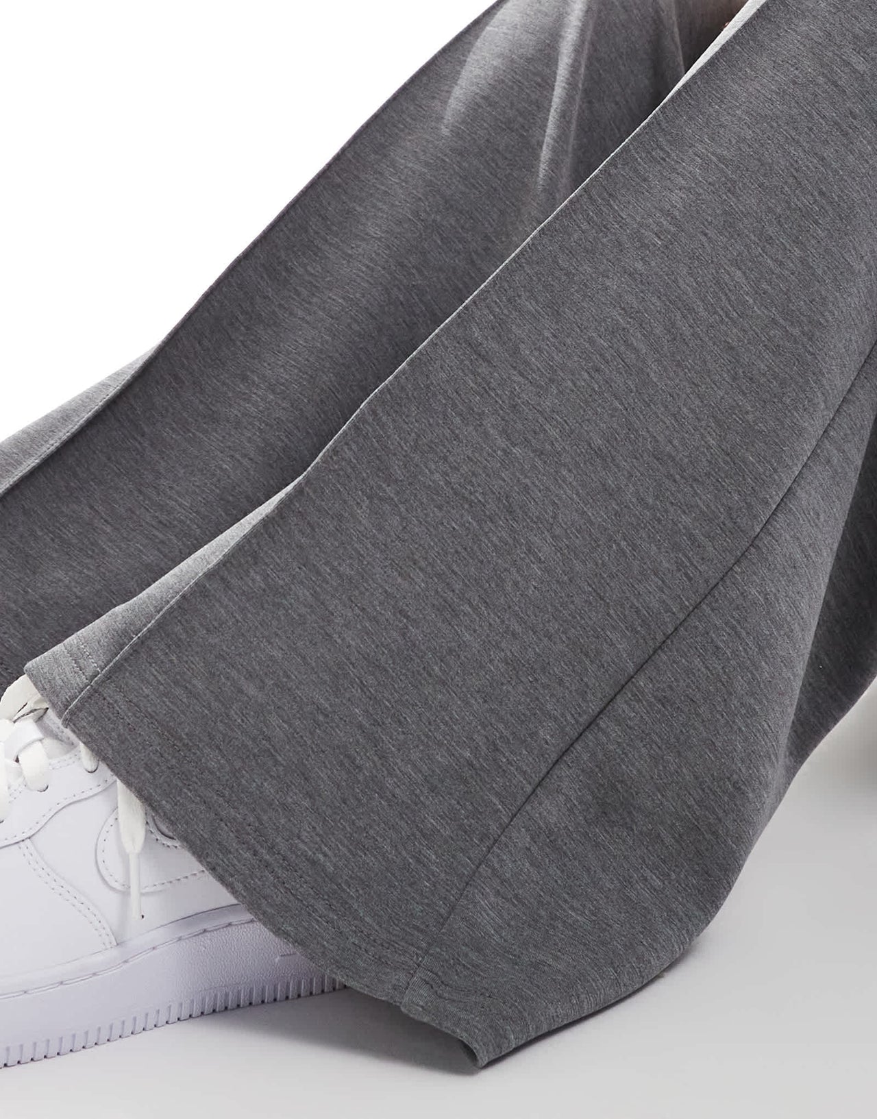 Stradivarius soft touch front seam jogger in dark grey - ASOS Sample Sale